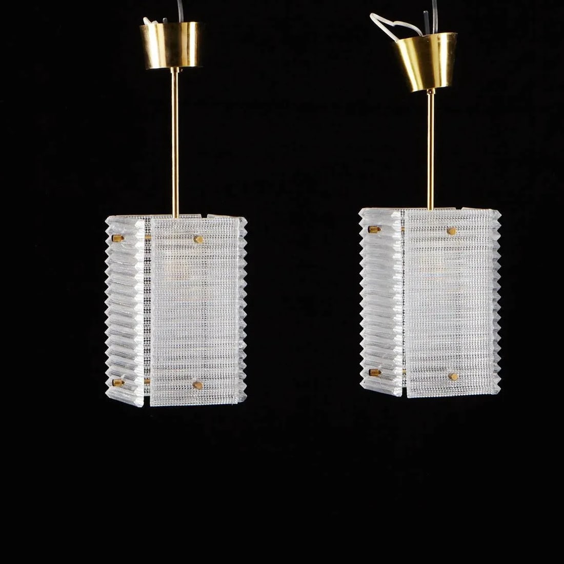 Pendants by Orrefors - a Pair - 4