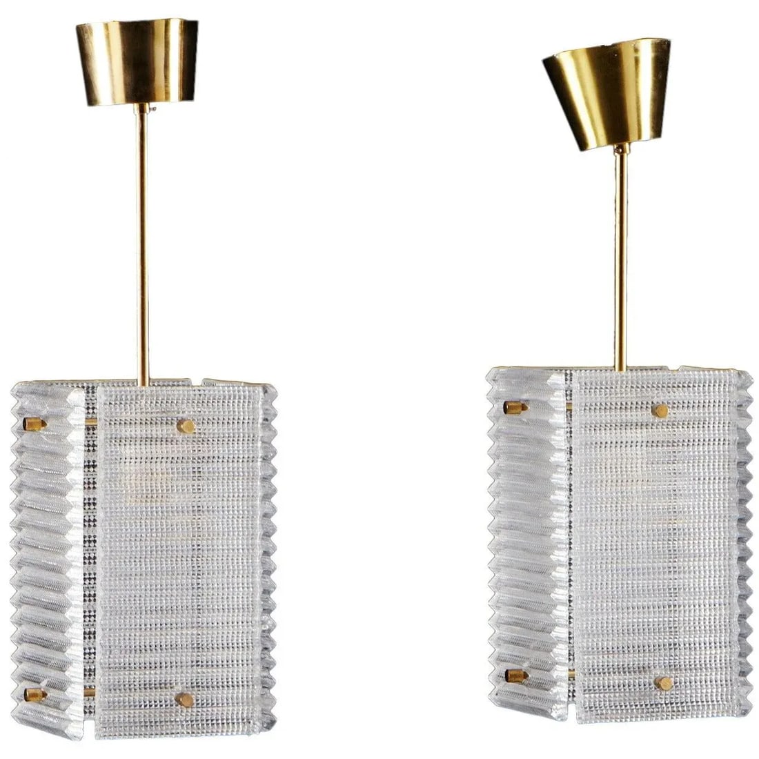 Pendants by Orrefors - a Pair - 5