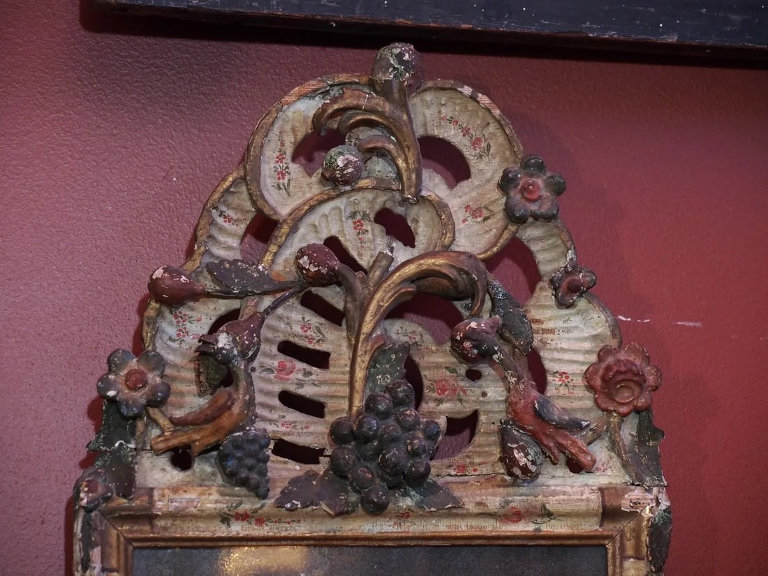 18th Century French Provincial Mirror - 3