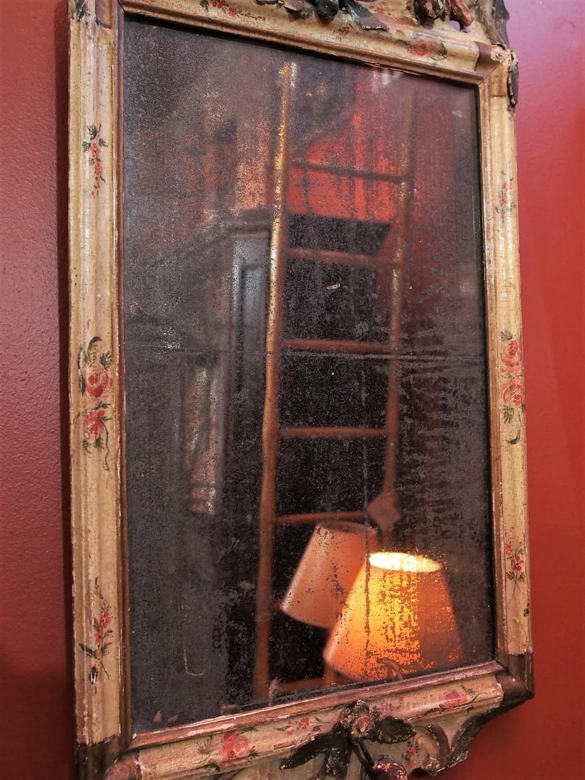 18th Century French Provincial Mirror - 6