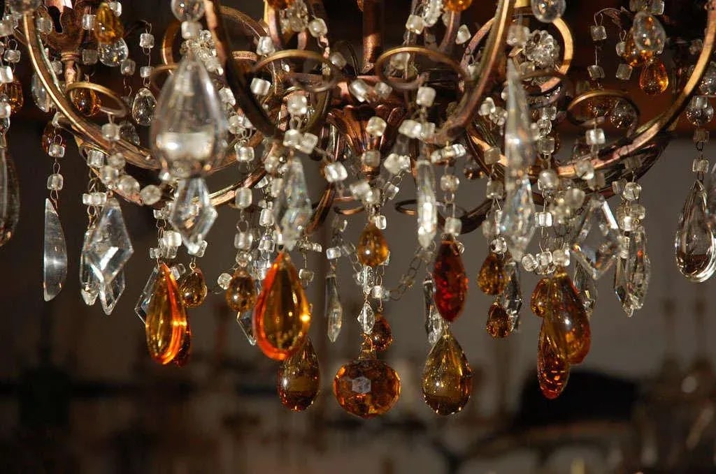 1930s French Ten Light Chandelier - 6