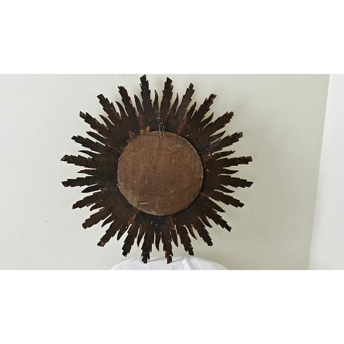 Italian 19th Century Giltwood Starburst Mirror - 7