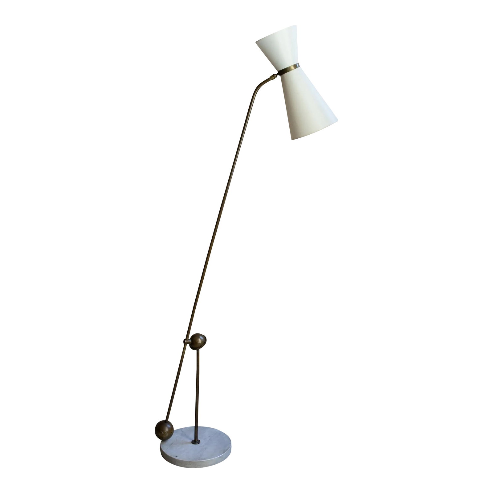 1950s French Modernist Counterbalance Floor Lamp (1 of 4)