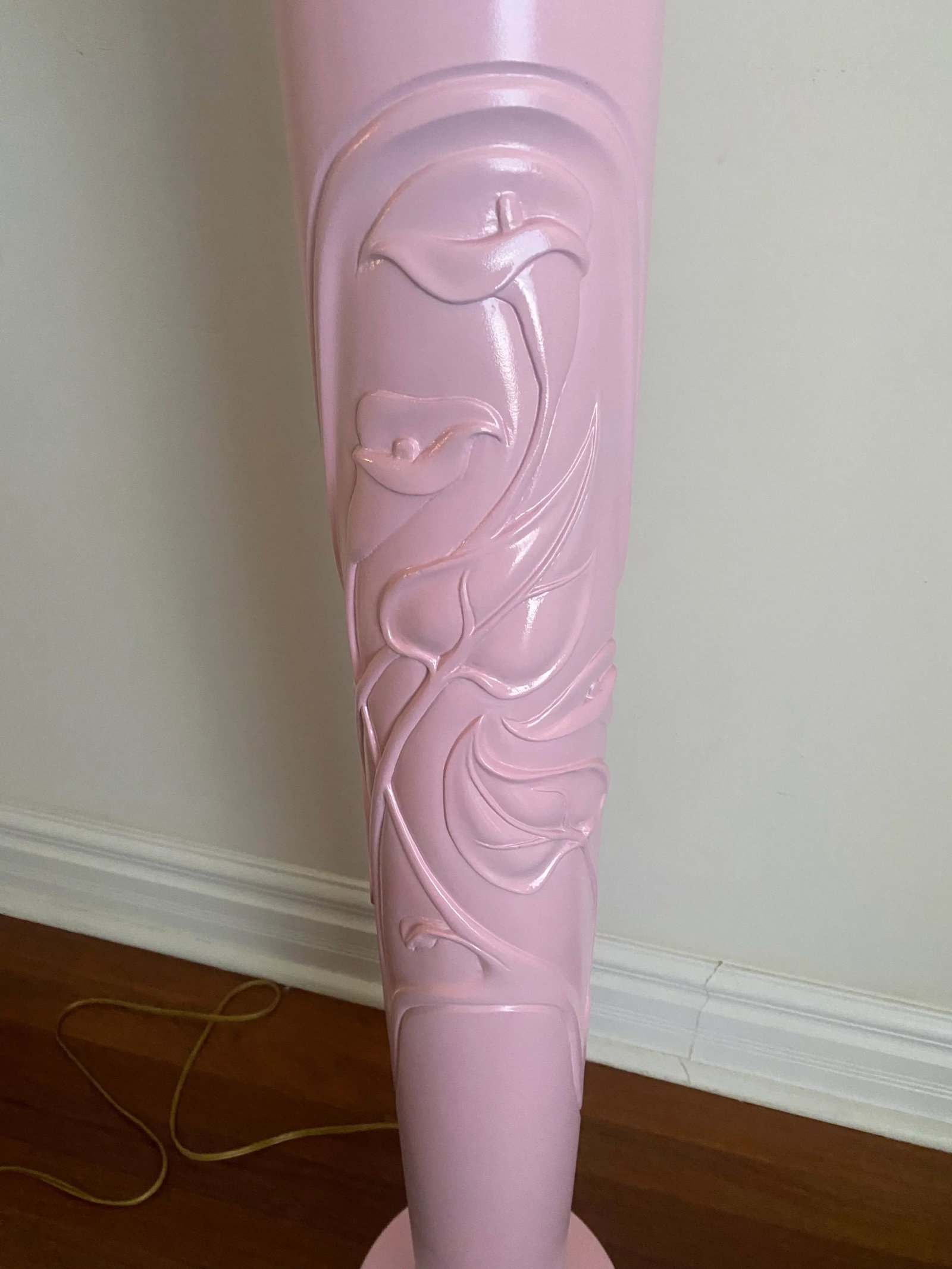 Vintage 1980s Frederick Cooper Art Nouveau Deco Floor Lamp - 6