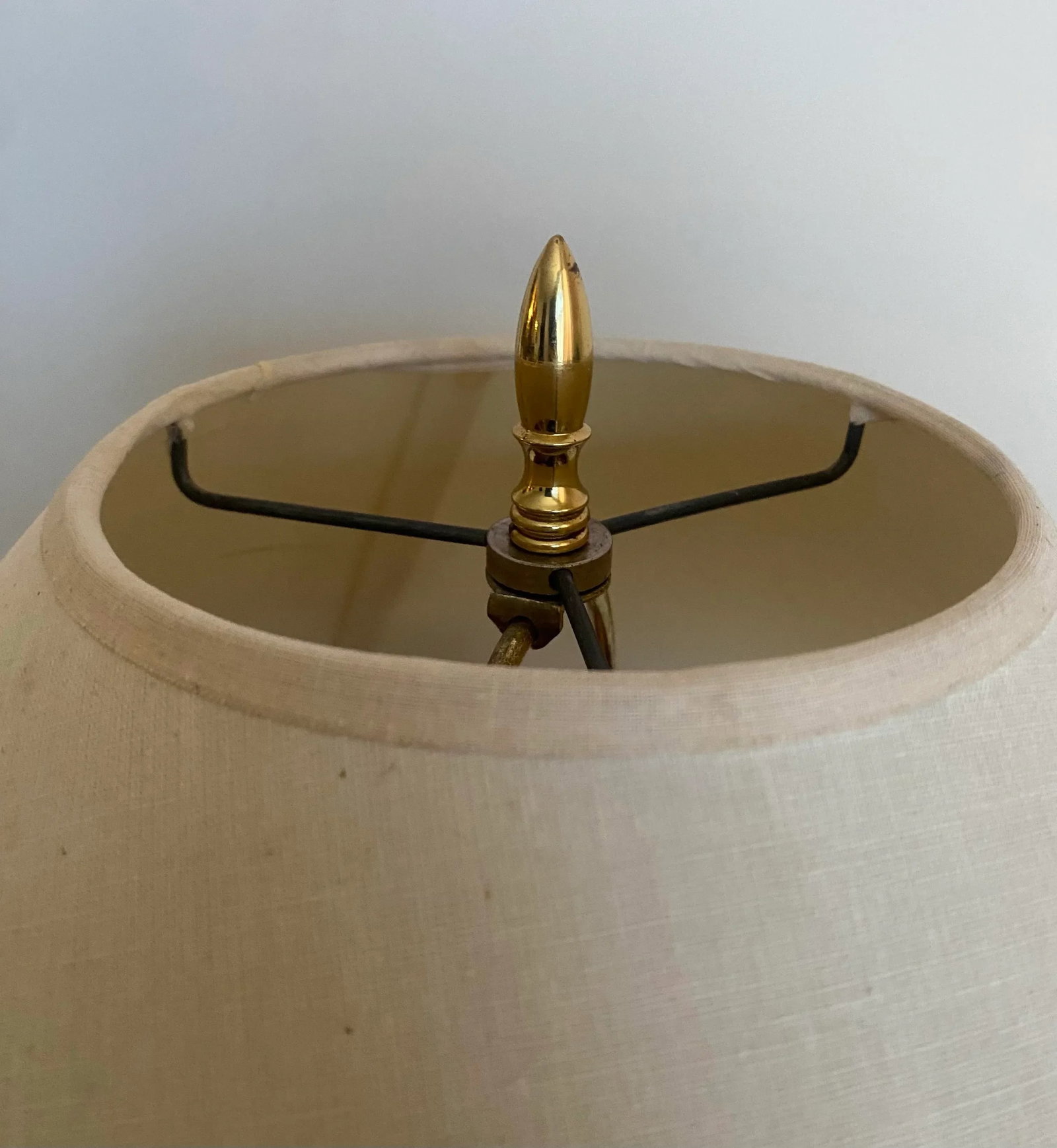 Vintage 1980s Frederick Cooper Art Nouveau Deco Floor Lamp - 7
