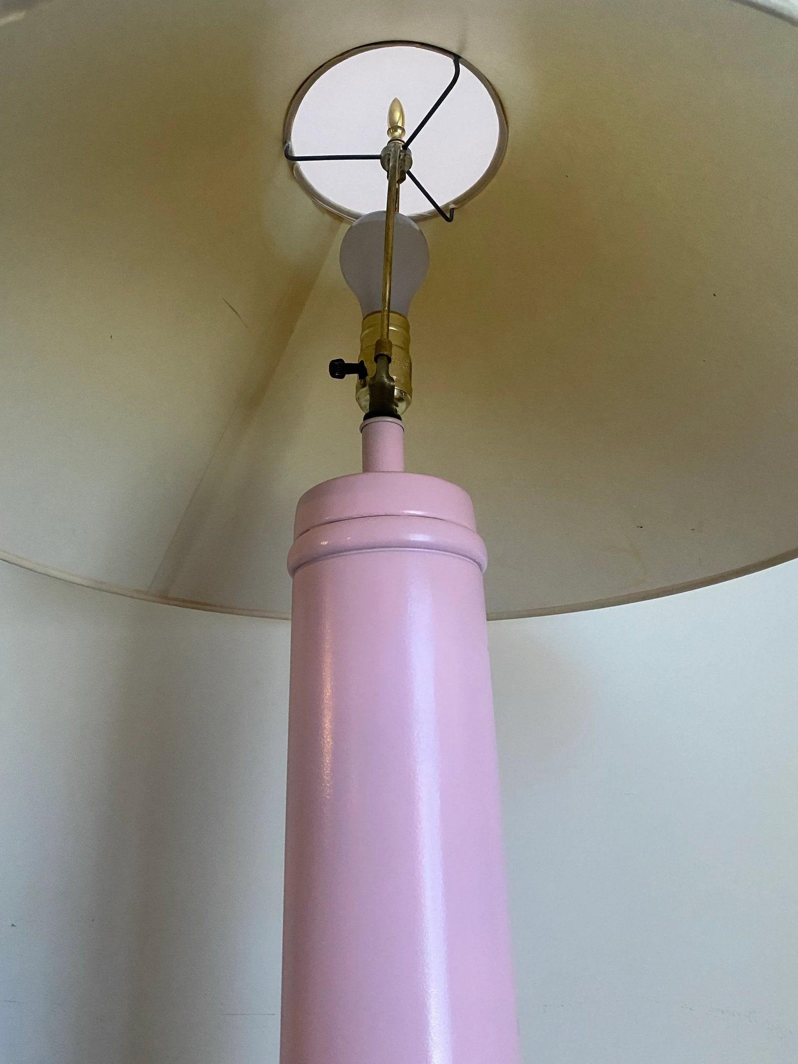 Vintage 1980s Frederick Cooper Art Nouveau Deco Floor Lamp - 9
