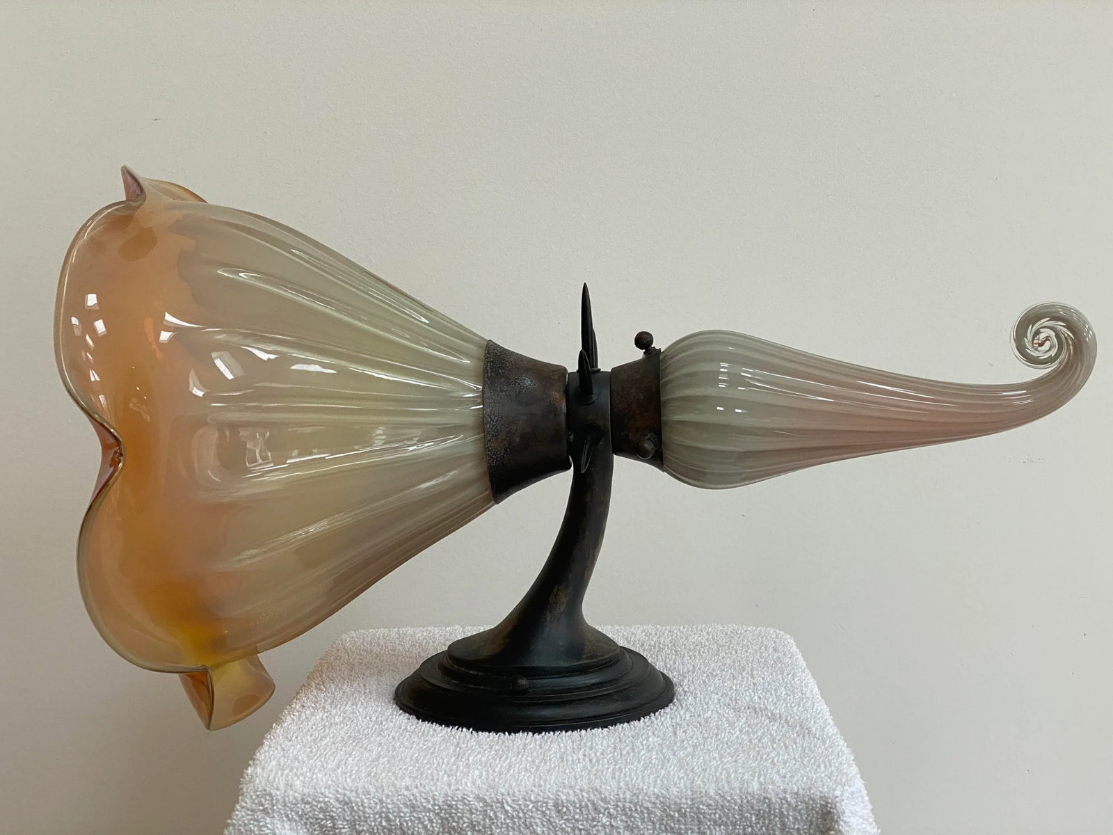 Michael McEwen Custom Bronze Finish Wall Sconce - 4