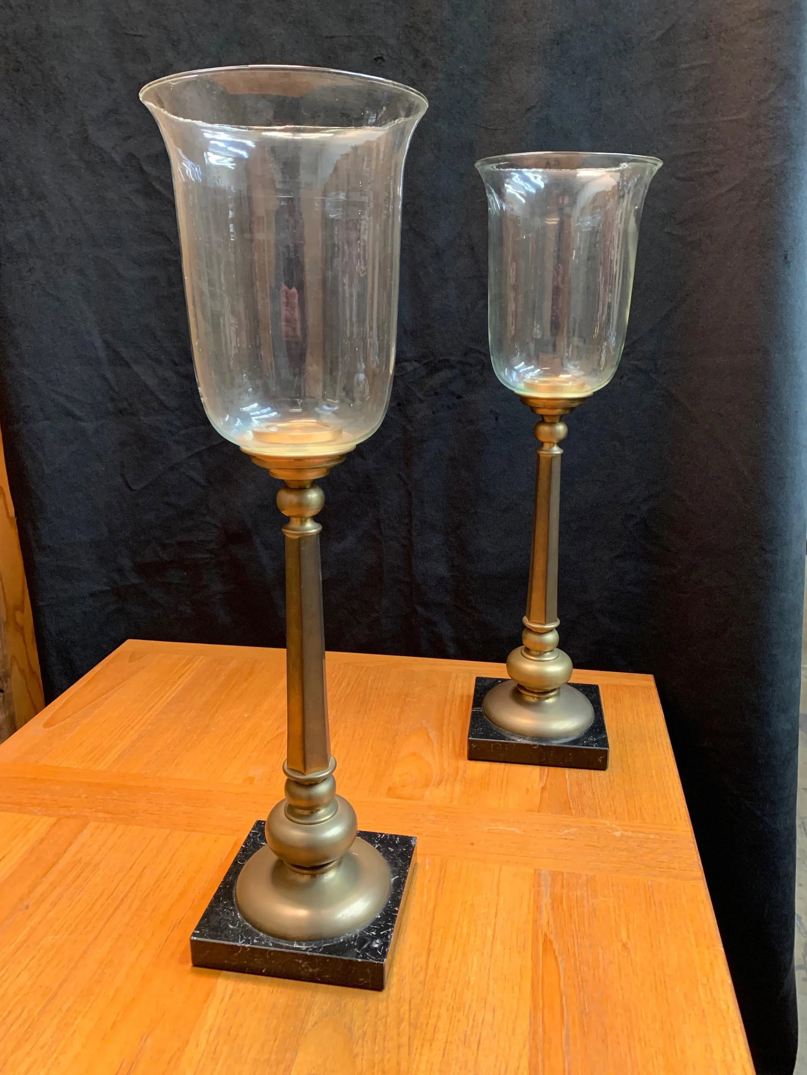 1990s Chapman Classic Candle Torchieres - a Pair - 3