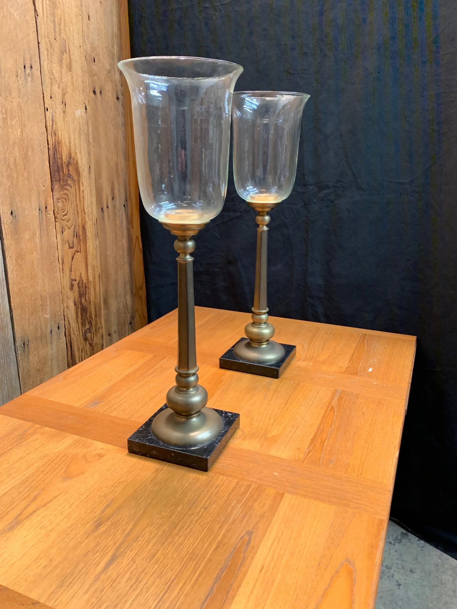 1990s Chapman Classic Candle Torchieres - a Pair - 4