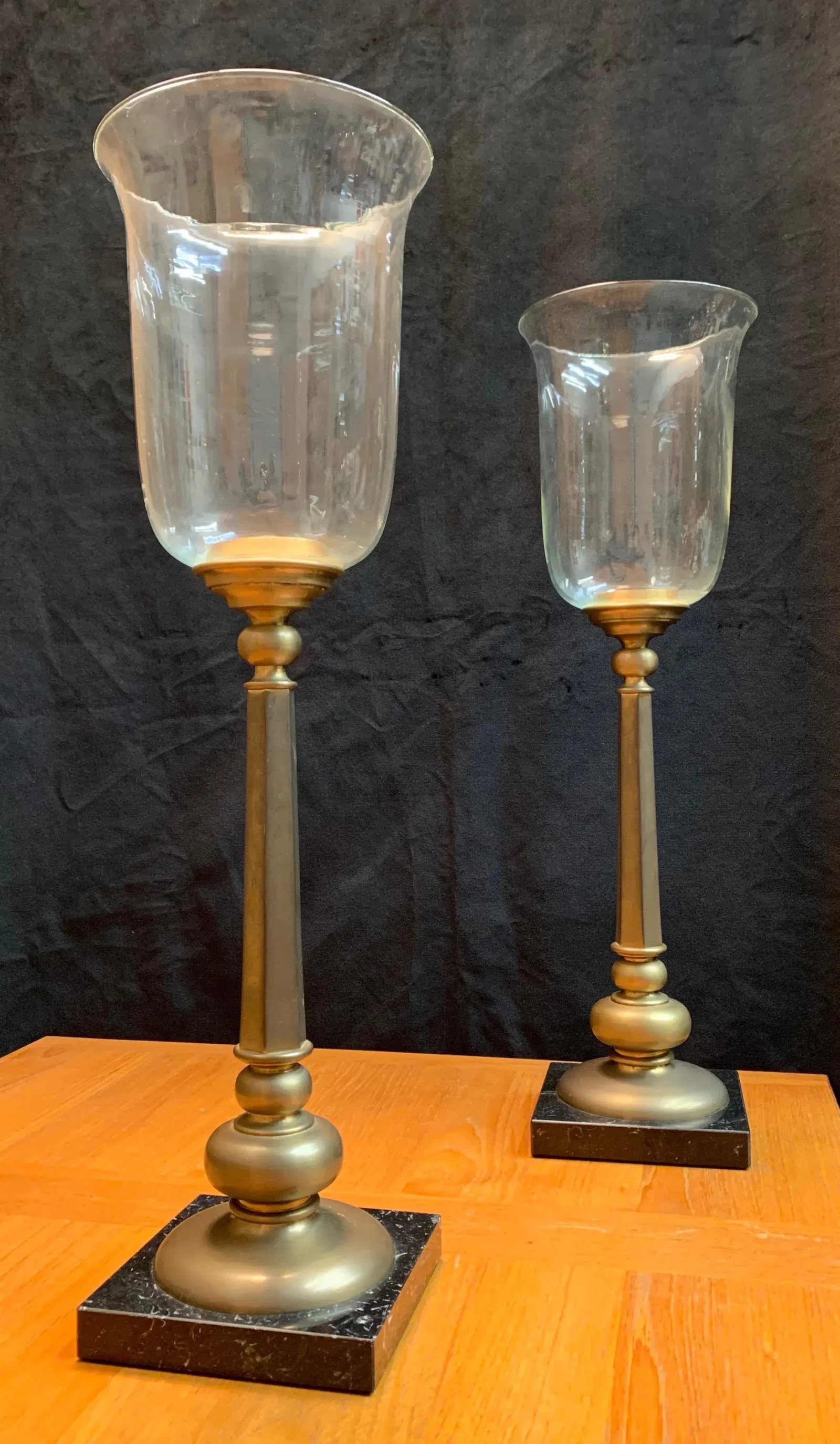 1990s Chapman Classic Candle Torchieres - a Pair - 9