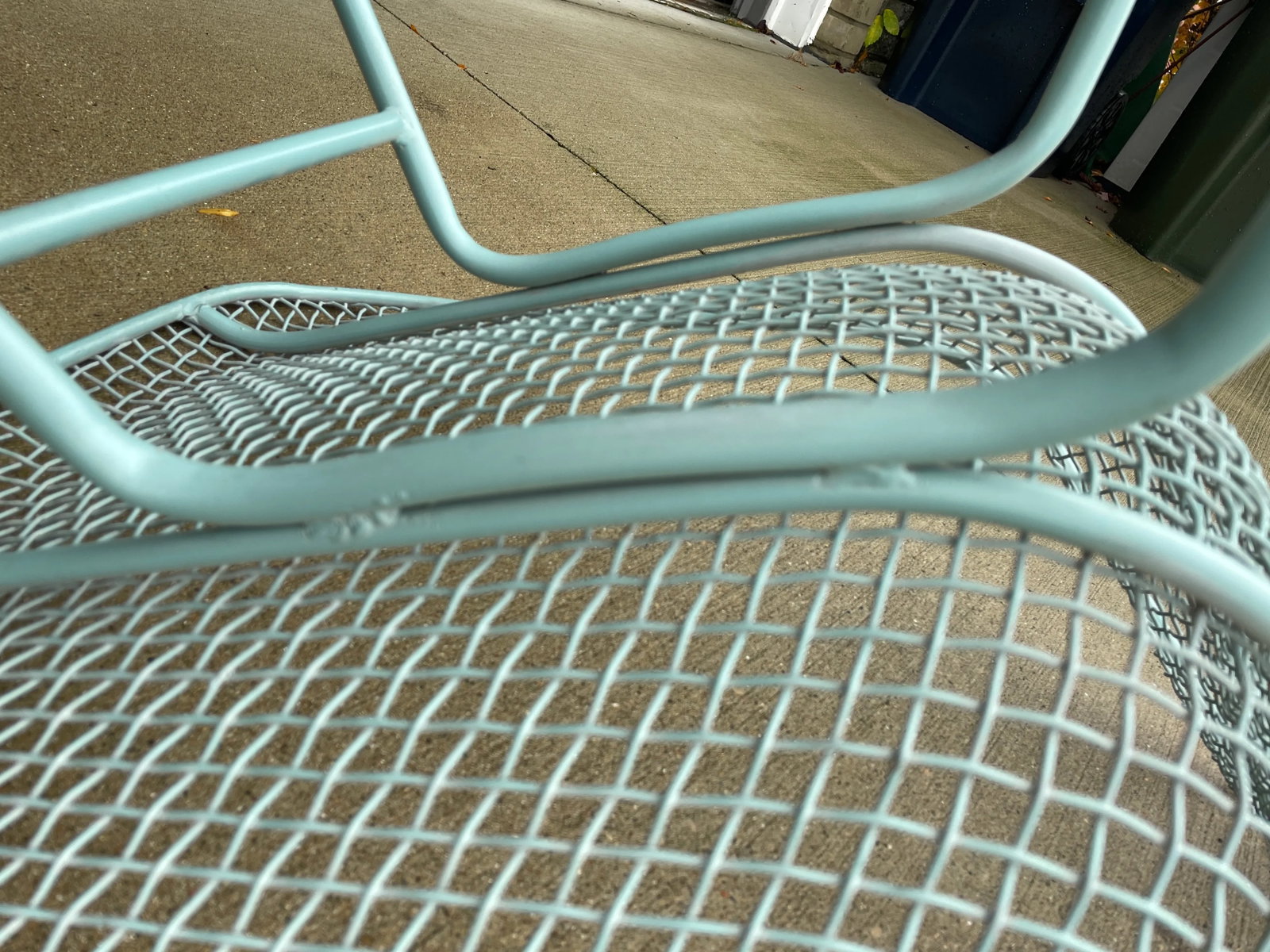 Mid-Century Modern Woodard Sculptura Style Mesh Dining Chairs - Set of 2 - 12