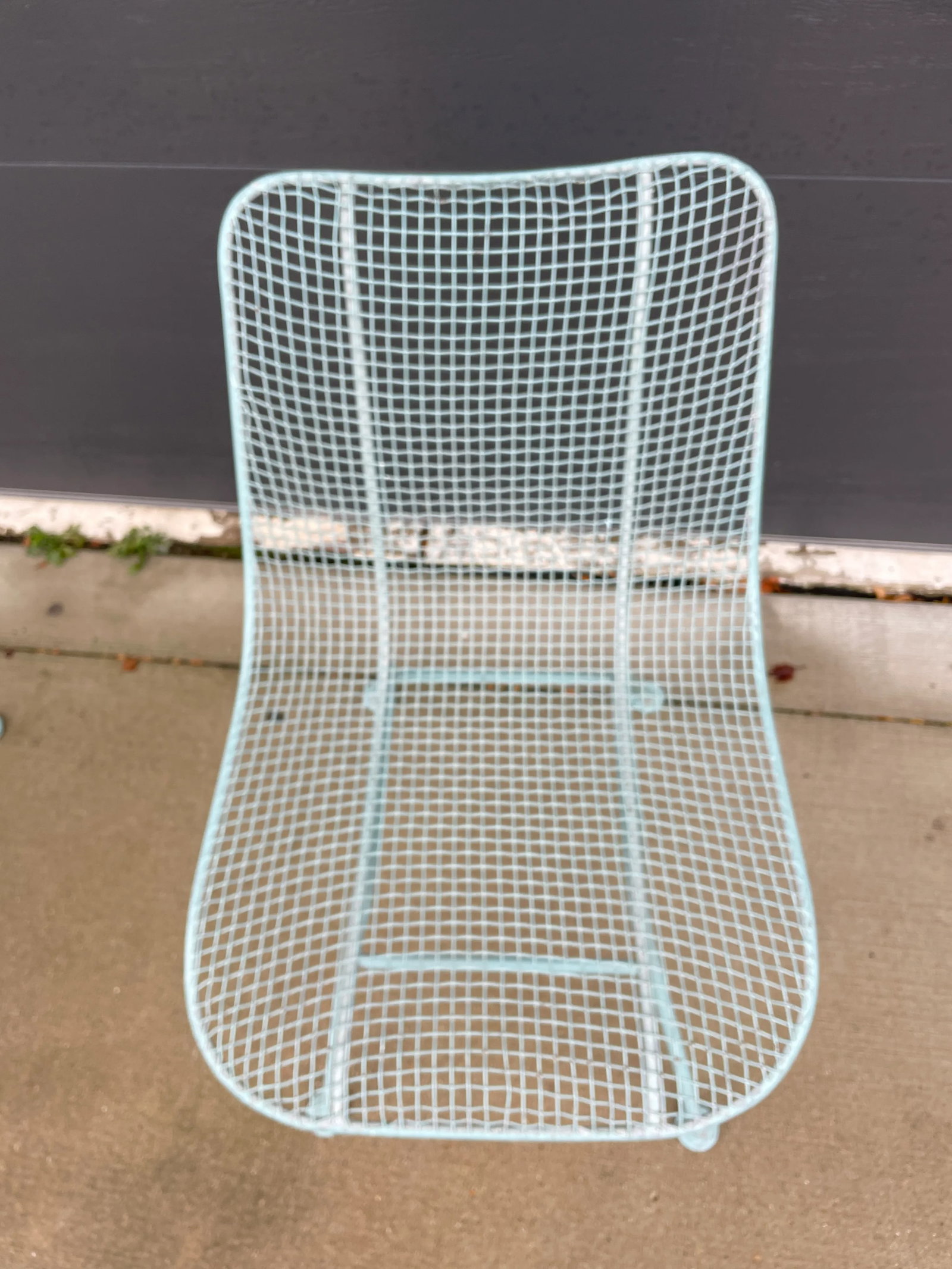 Mid-Century Modern Woodard Sculptura Style Mesh Dining Chairs - Set of 2 - 3