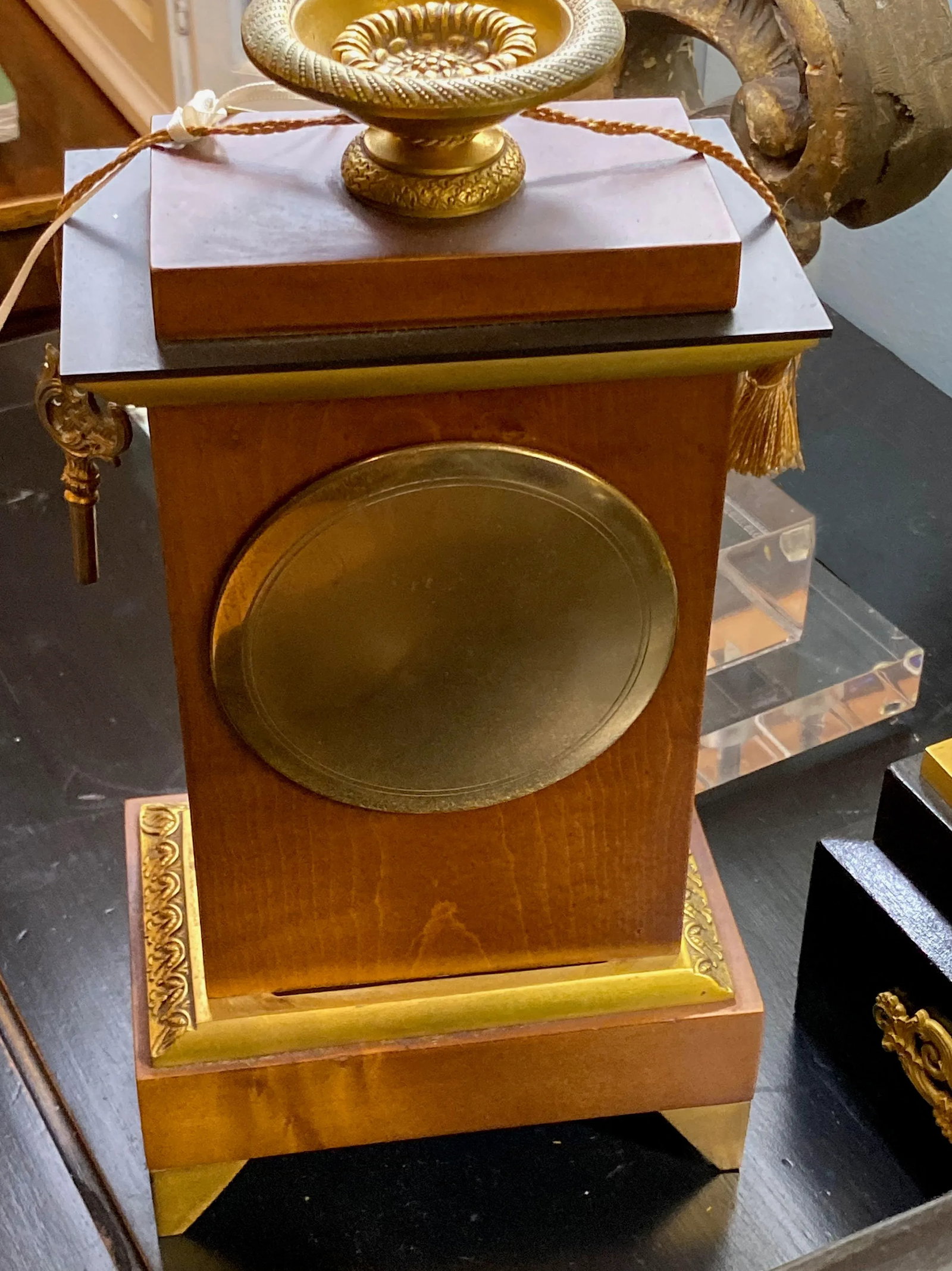 19th Century French Empire Ormolu Style Clock - 7