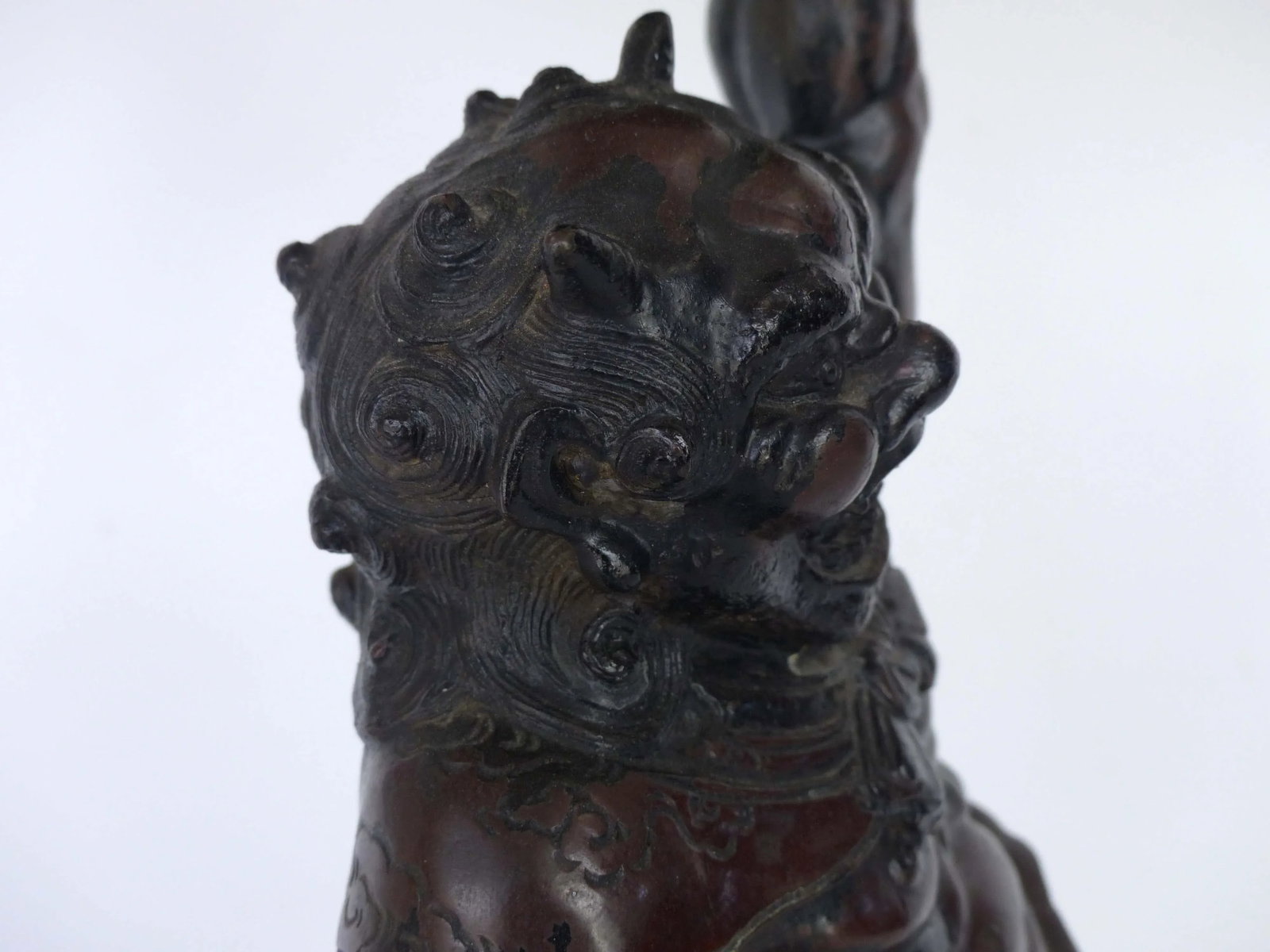 Antique Japanese Incense Burner Sculpture - 12
