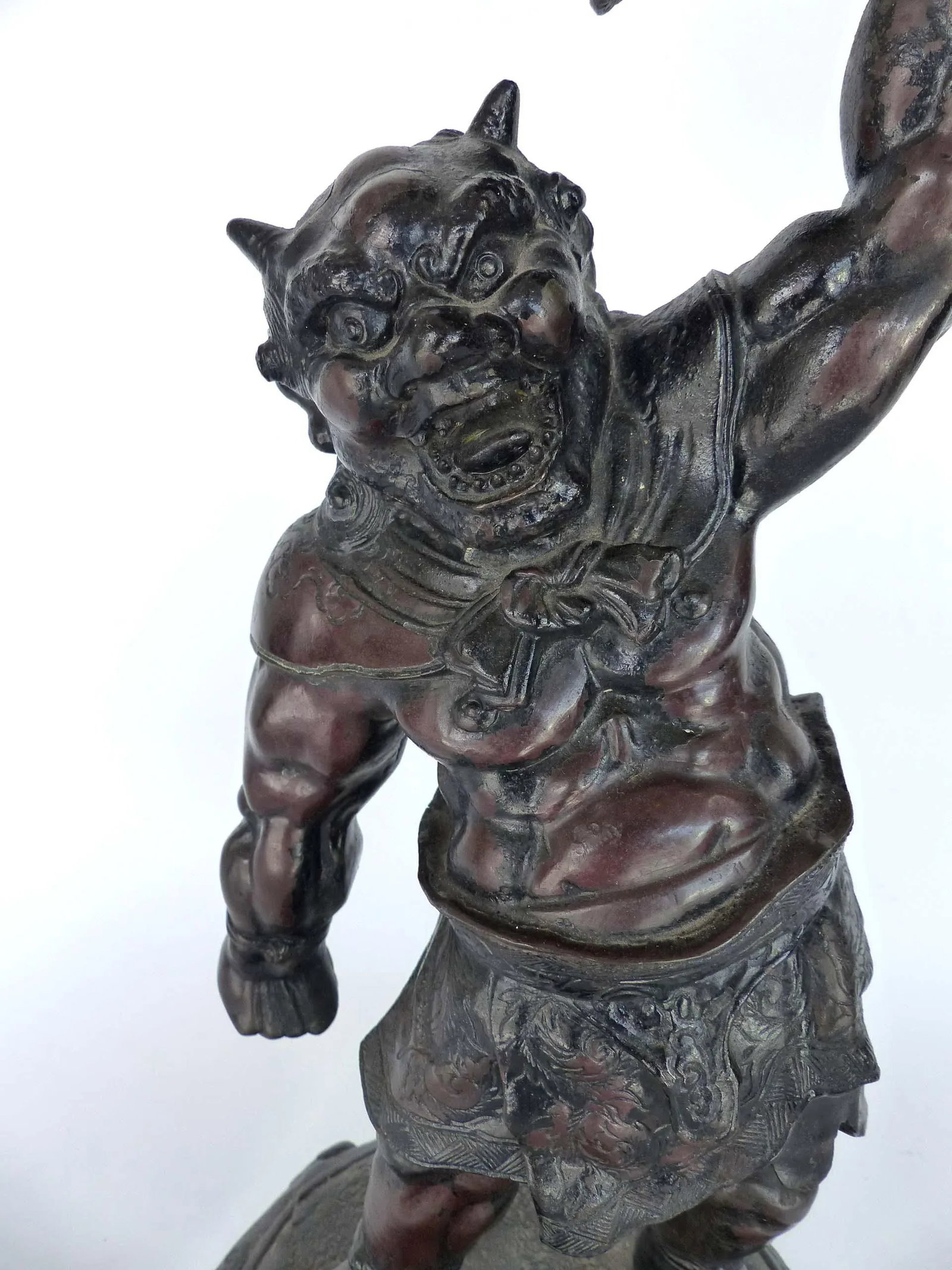 Antique Japanese Incense Burner Sculpture - 2