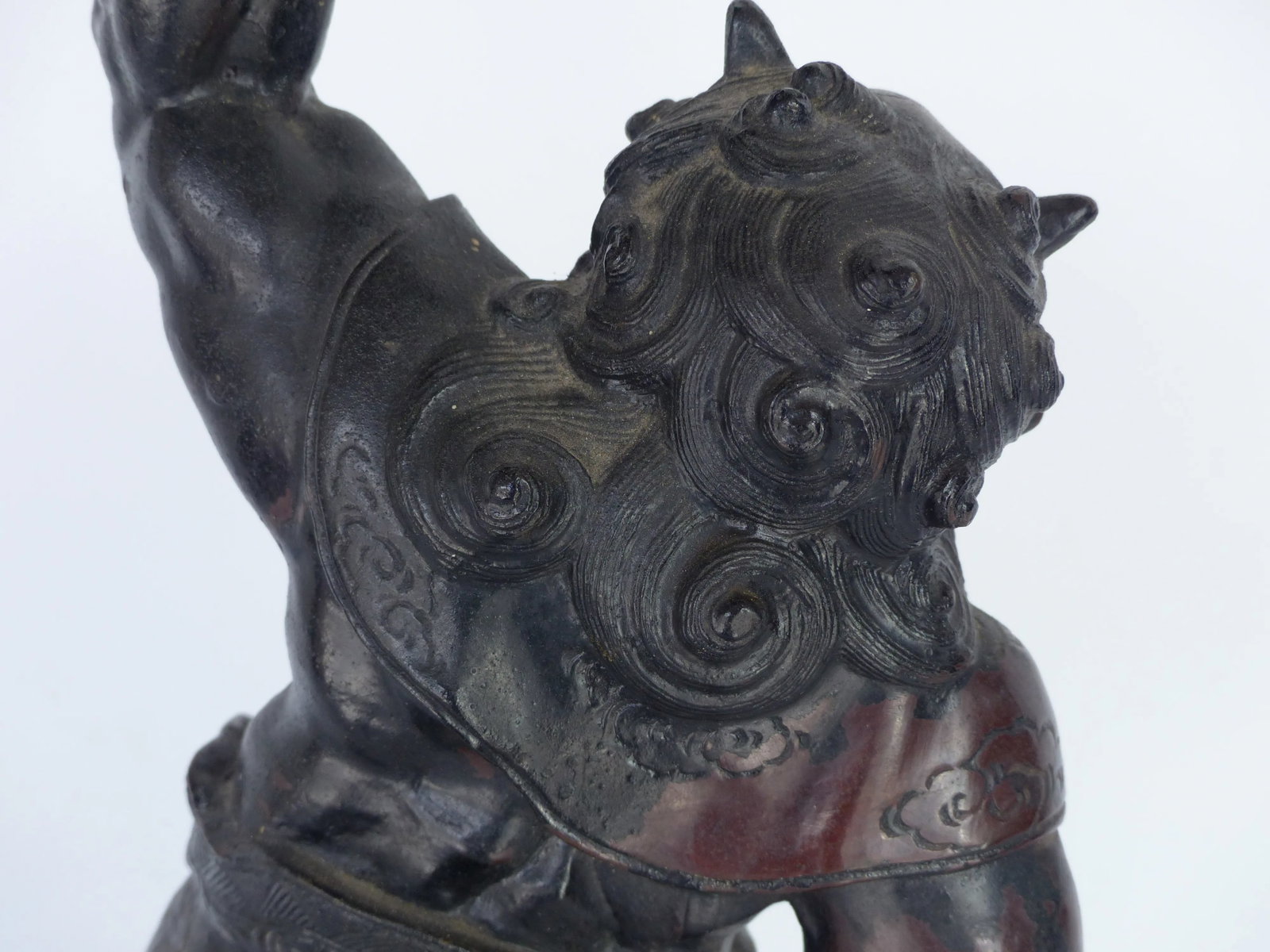 Antique Japanese Incense Burner Sculpture - 6