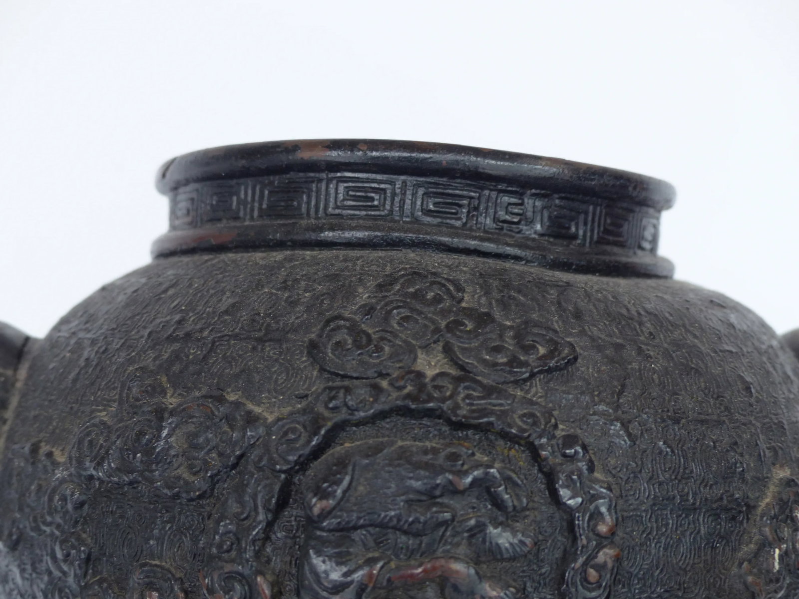 Antique Japanese Incense Burner Sculpture - 9