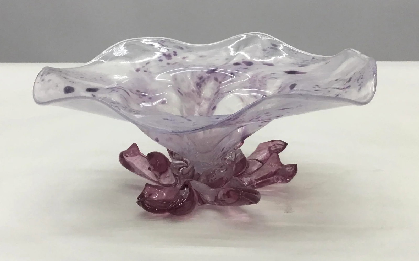 1990s Murano Glass Free Form Bowl - 2