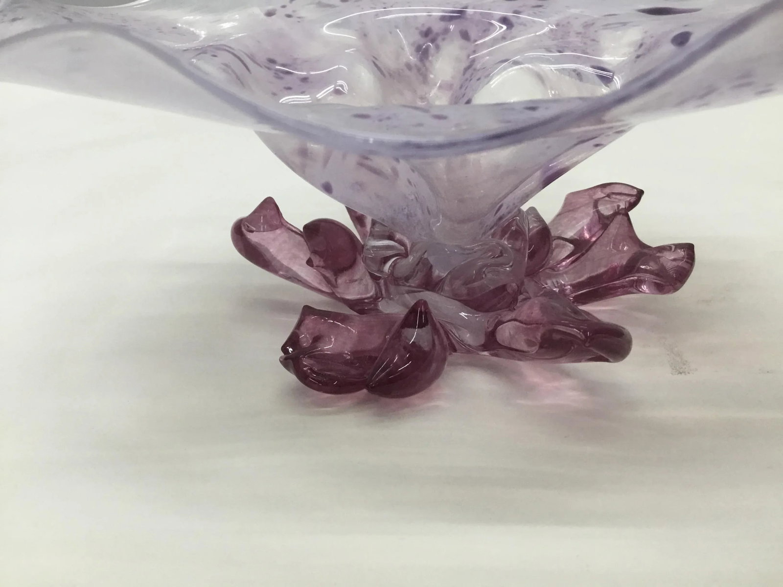 1990s Murano Glass Free Form Bowl - 5