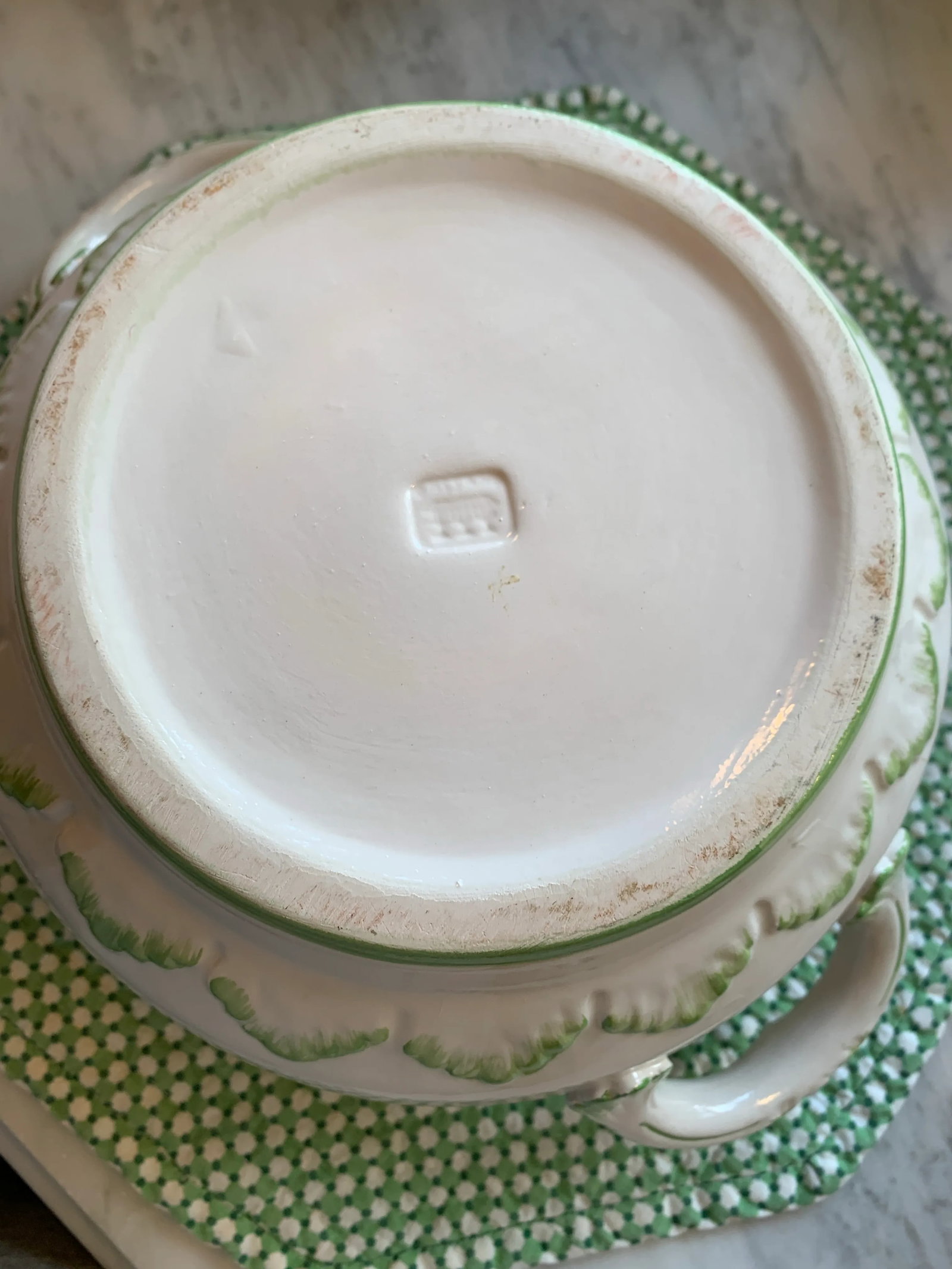 Mid Century Italian Pottery Tureen by Bassano - 12