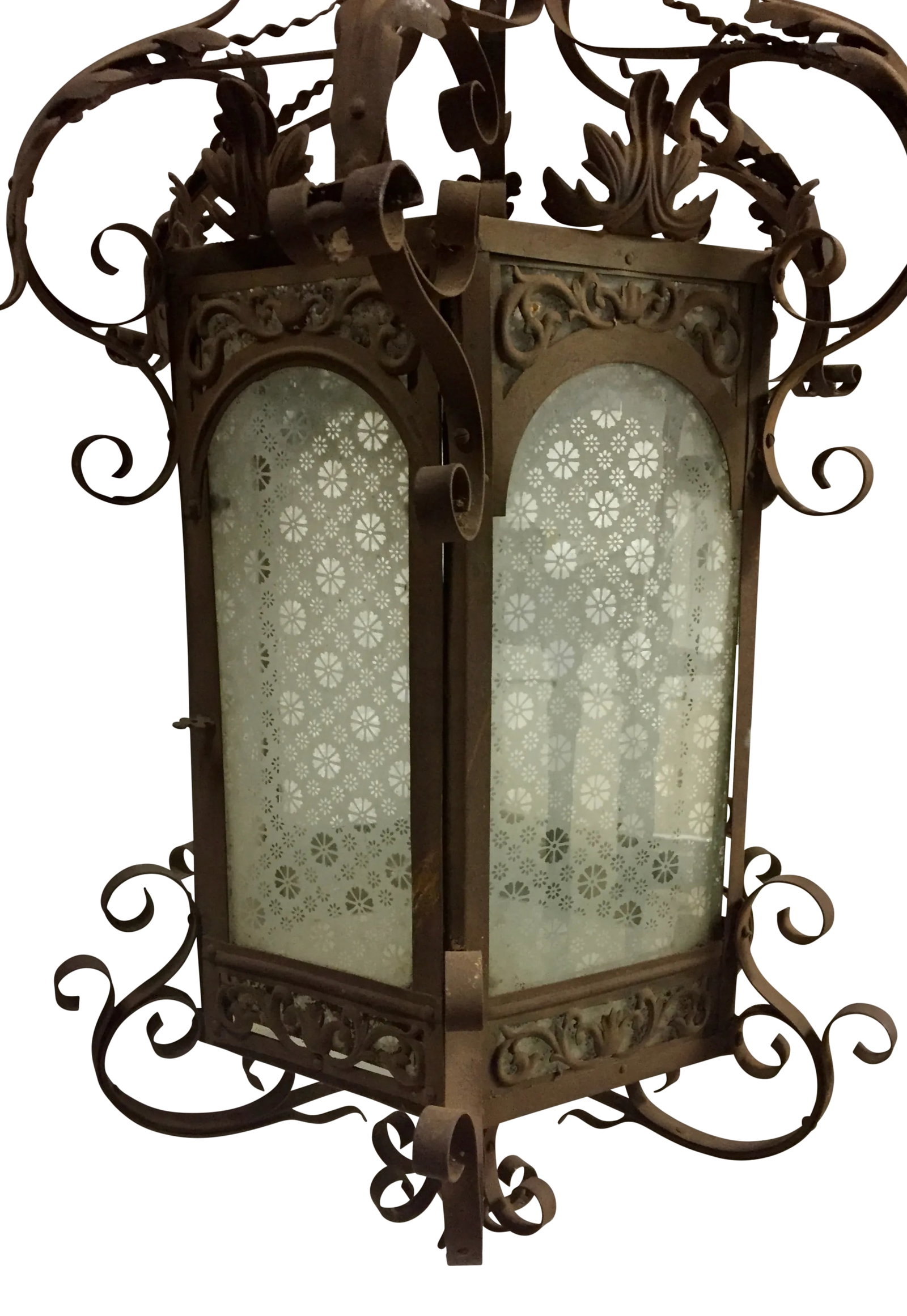 19th Century Moroccan Style Iron Lantern - 2