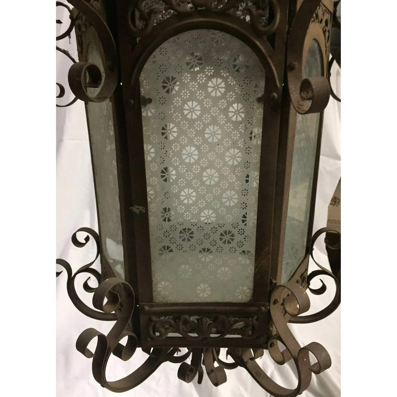19th Century Moroccan Style Iron Lantern - 4