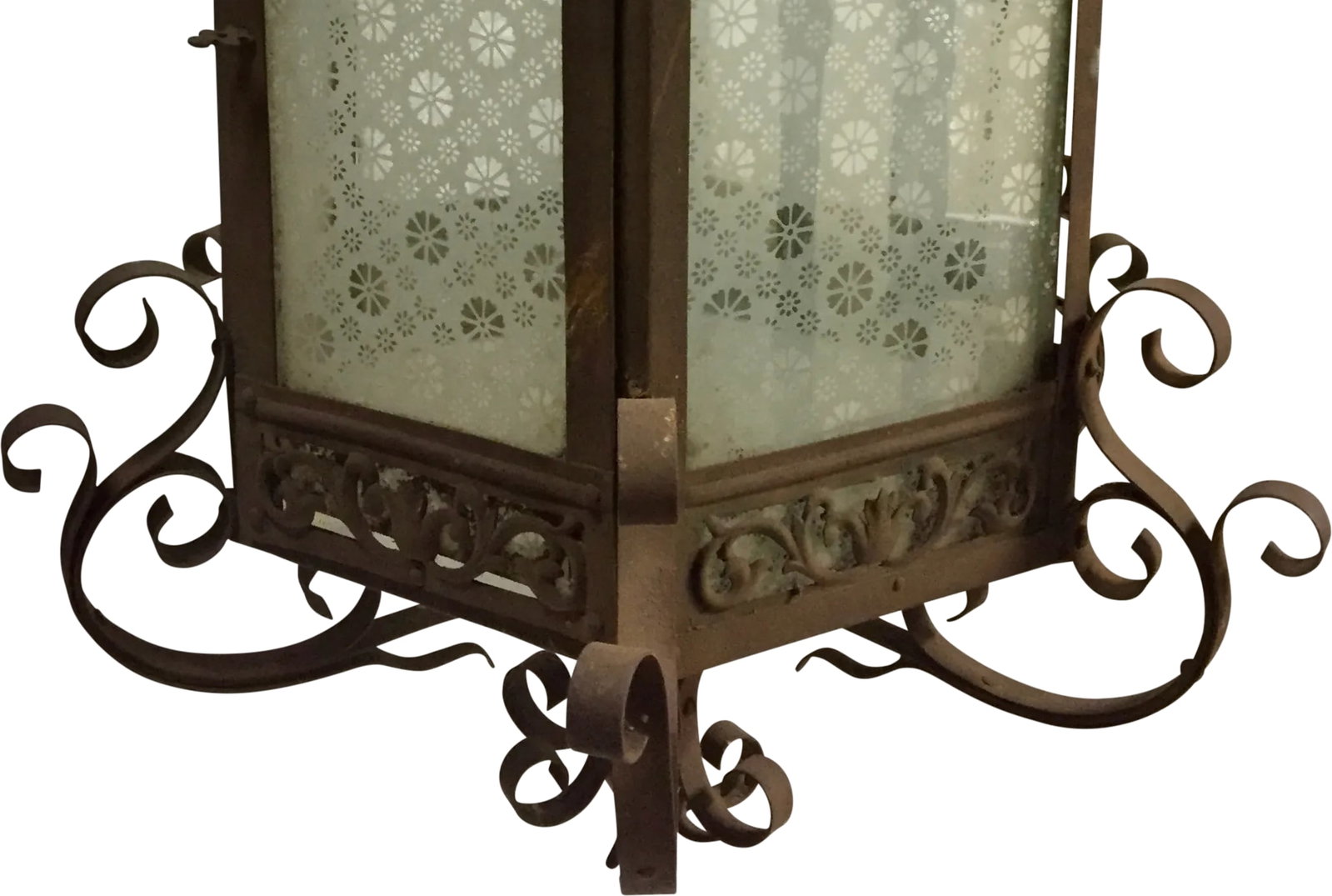 19th Century Moroccan Style Iron Lantern - 8