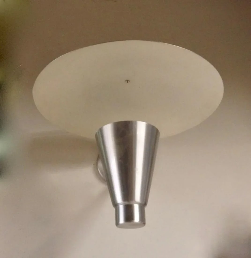 Aluminum Cone with Deflector Wall Sconce - 3