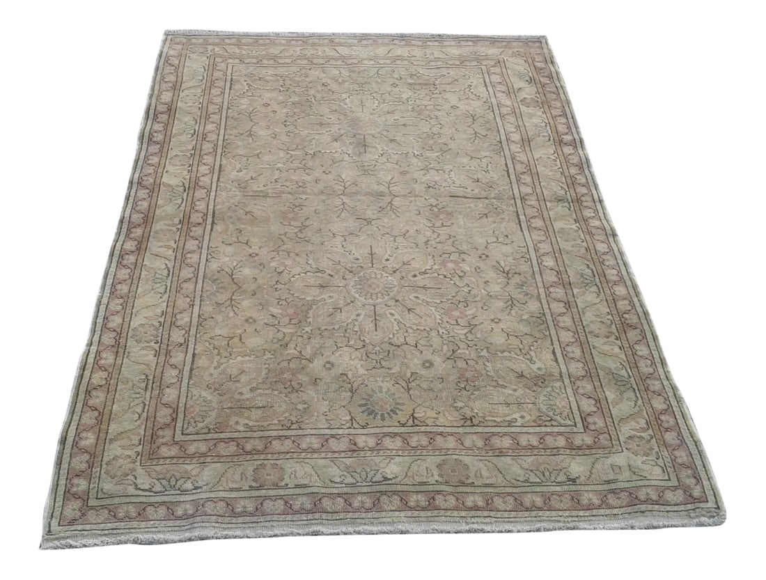 Hand Wowen Wool Turkish Rug, Rug,Vintage Rug,Beatifull Color Combination Turkish Retro Rug, Home Dec: Turkish Handwoven Kilim Rug Rug Turkish Carpet made from handmade turkish carpets.They are washed and cleaned ready to use. Metarial:Organic wool and cotton Size: 3'10"x 5'11"ft (116cm x 179cm) rug,