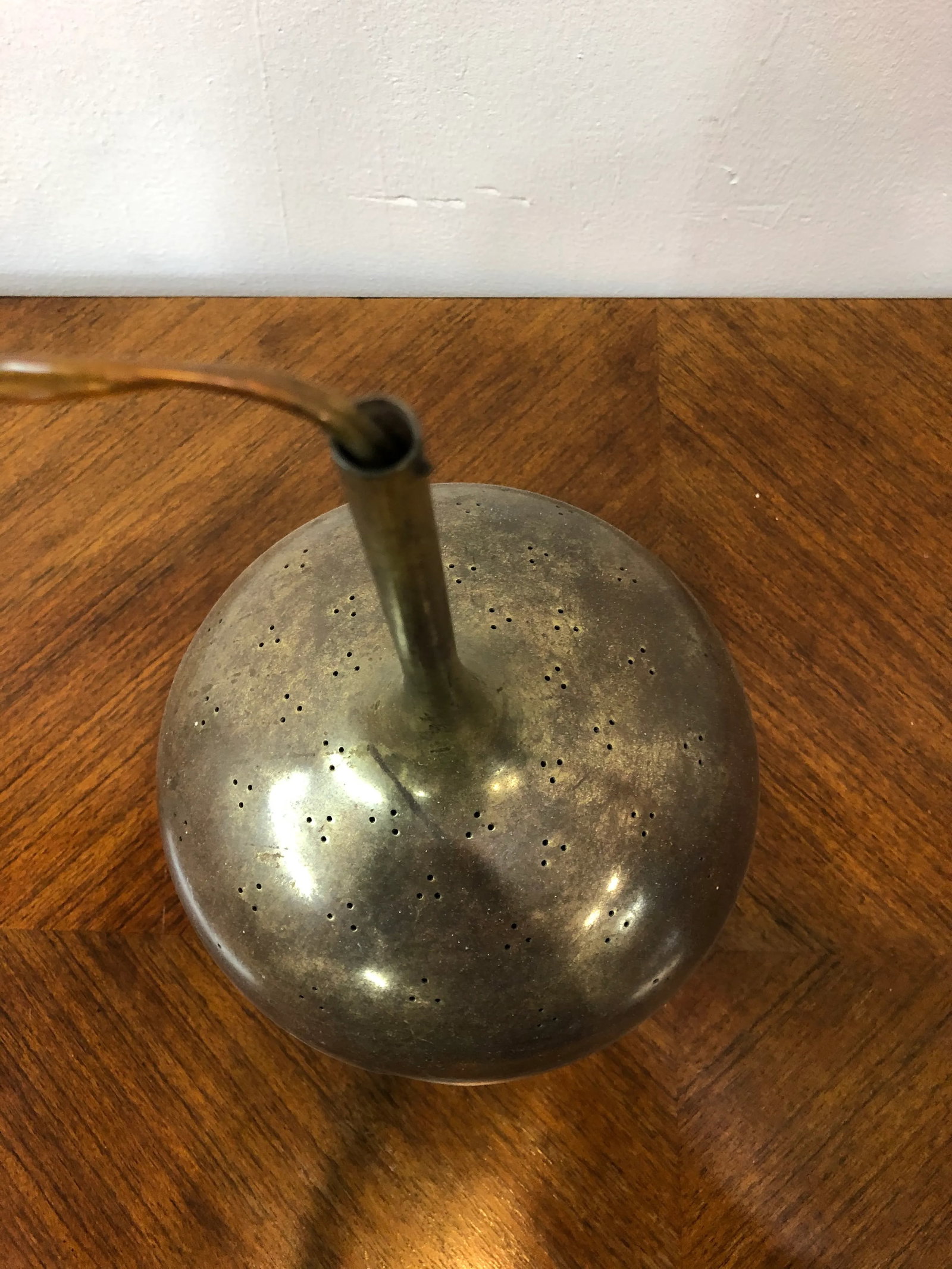 Paavo Tynell A1957 Brass Counterweight Pendant - 7