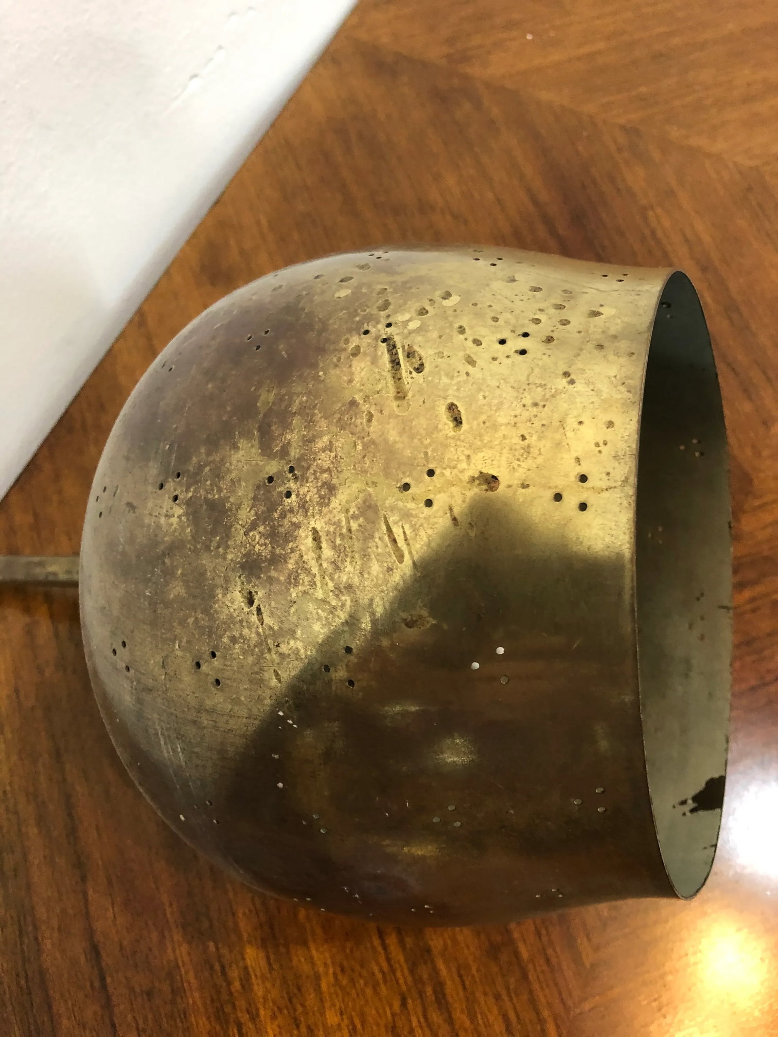Paavo Tynell A1957 Brass Counterweight Pendant - 8