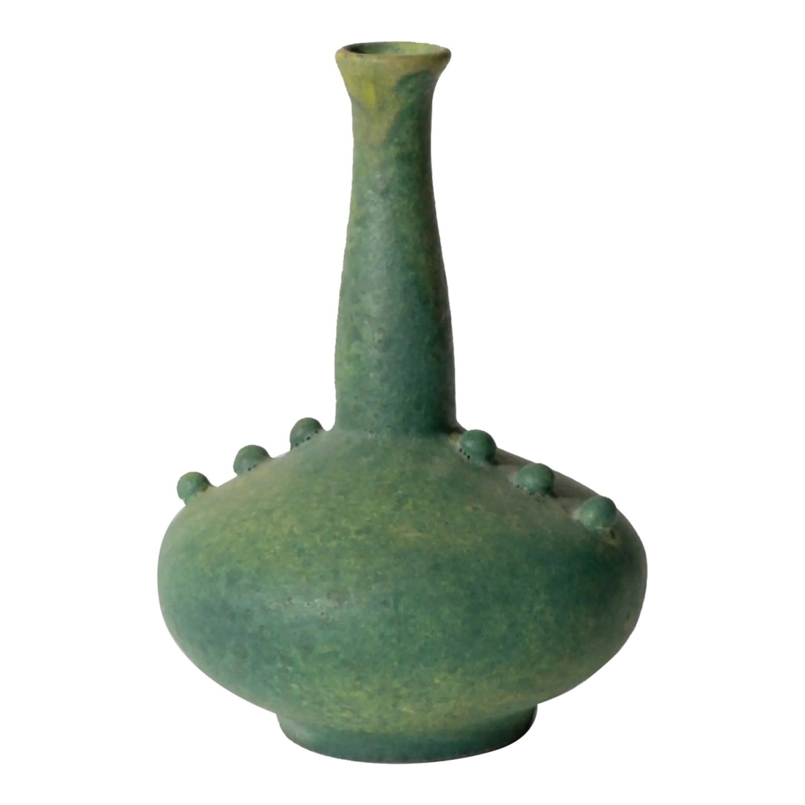 1952 Modernist Seafoam Ceramic Vessel (1 of 6)