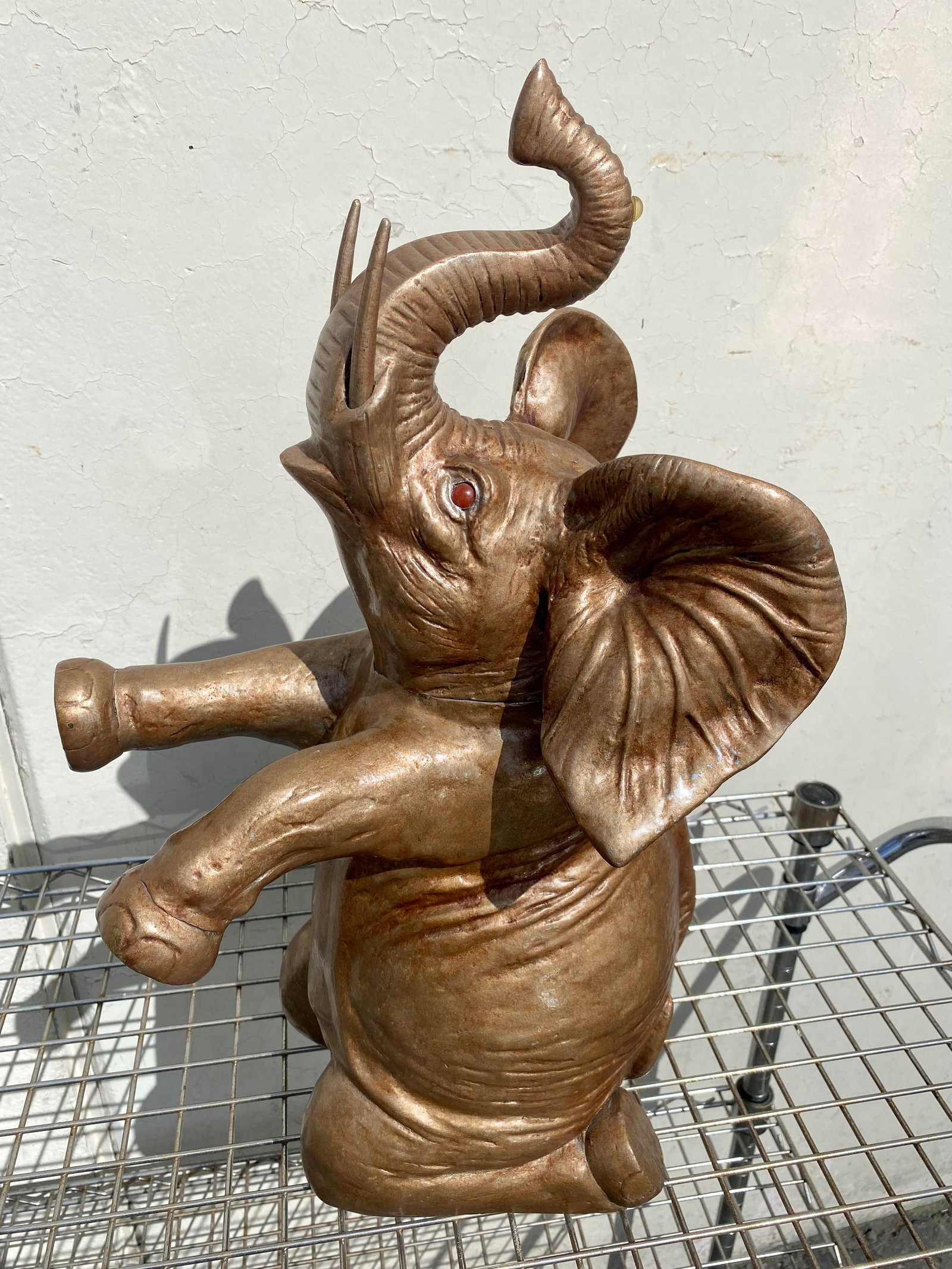 Arthur Court Elephant Bottle Cooler Ice Bucket, Late 20th Century - 2