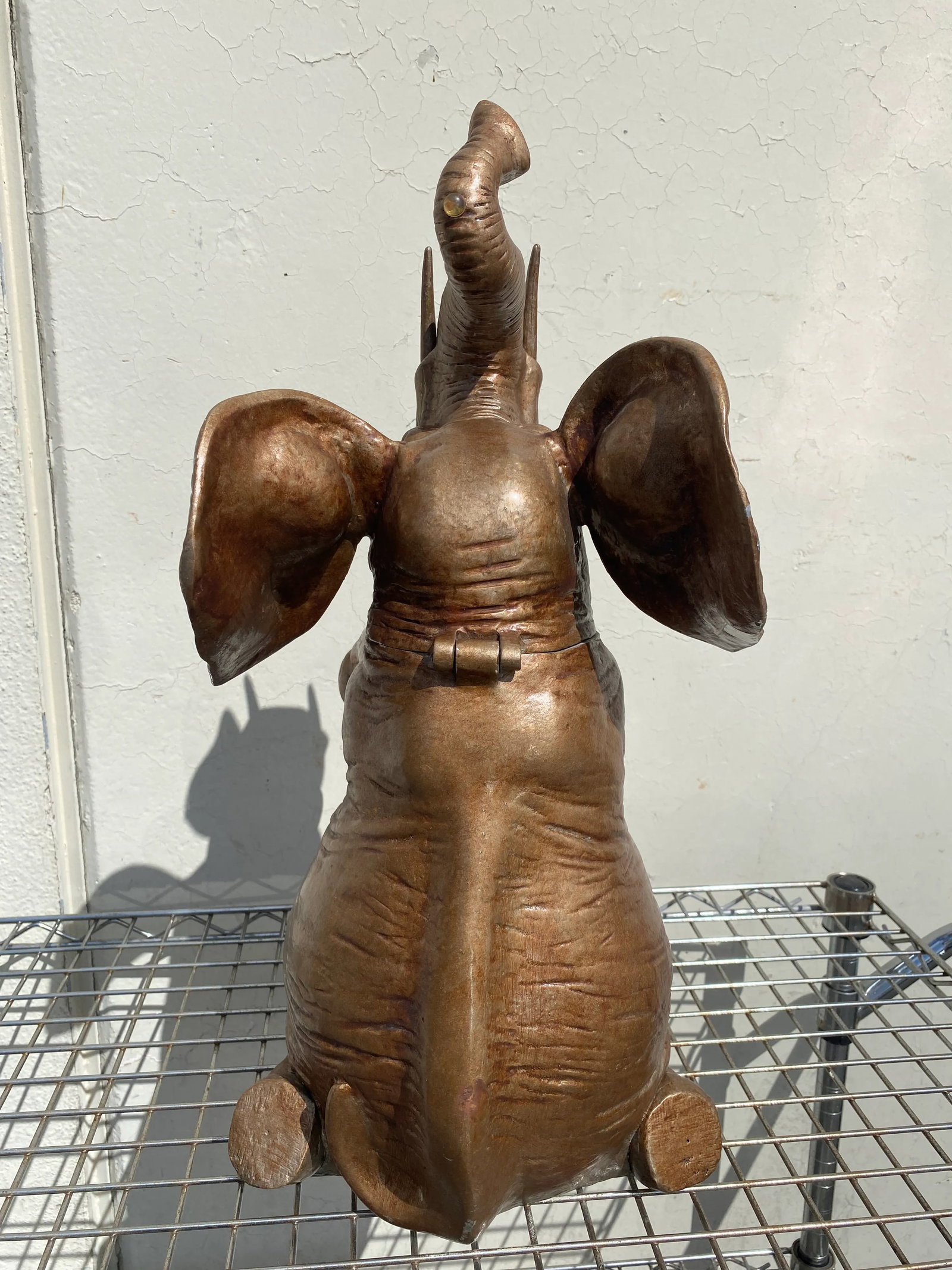 Arthur Court Elephant Bottle Cooler Ice Bucket, Late 20th Century - 5