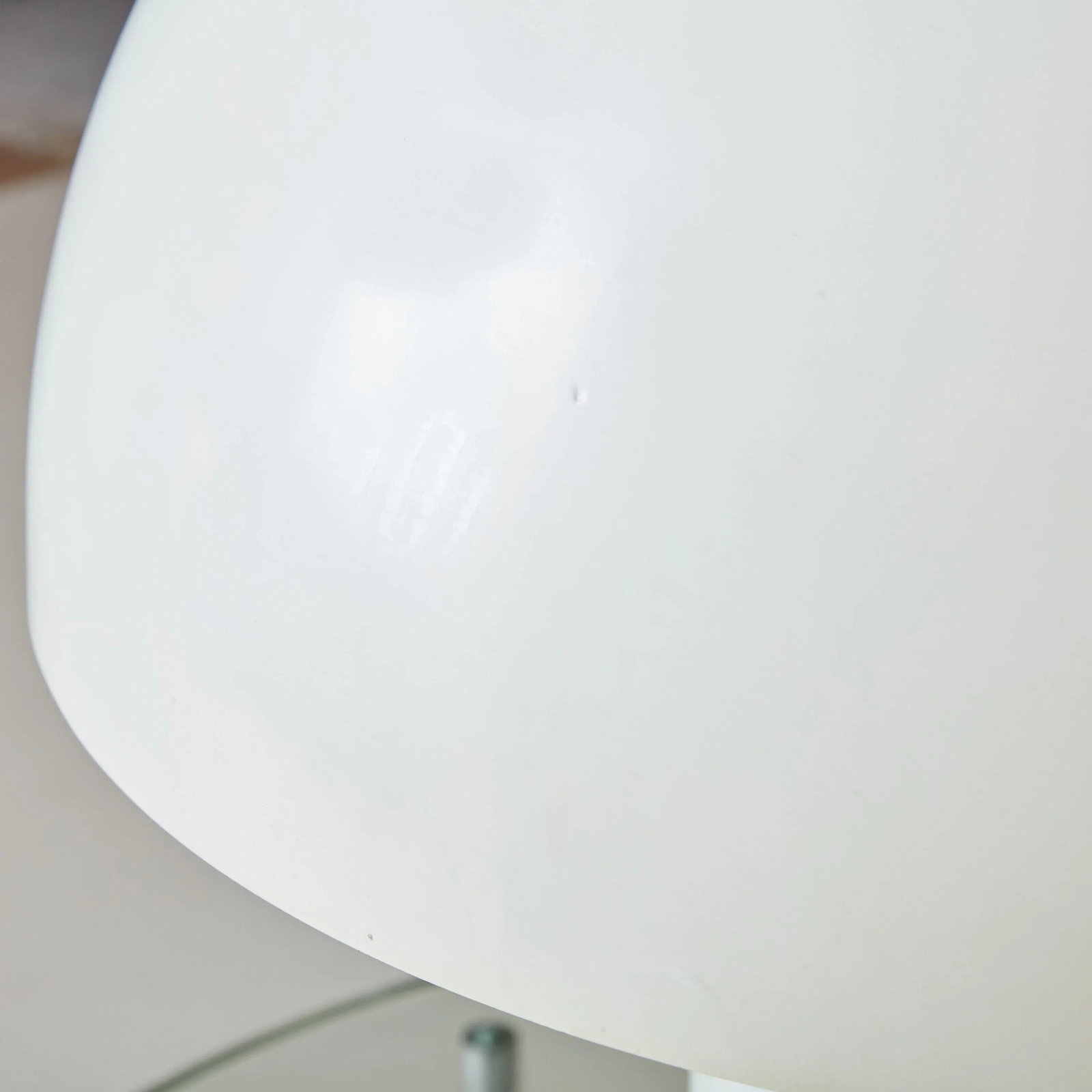 Cream 'Atollo 237' Mushroom Lamp by Vico Magistretti for Oluce, Italy 1977 - 9