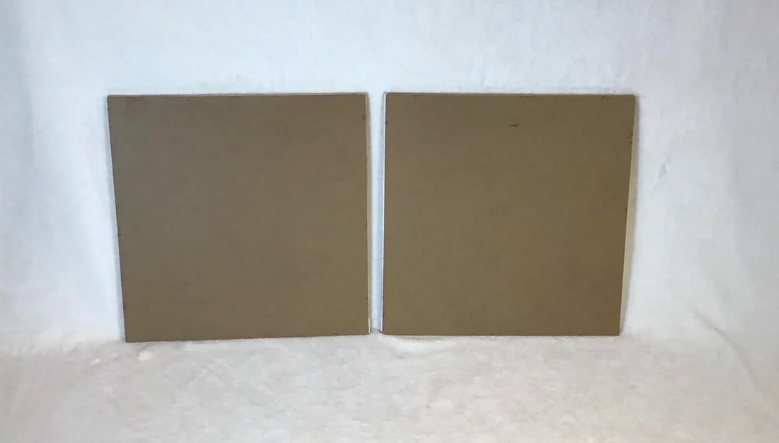 Vintage Harris G Strong Mid-Century Ceramic Tiles - a Pair - 3