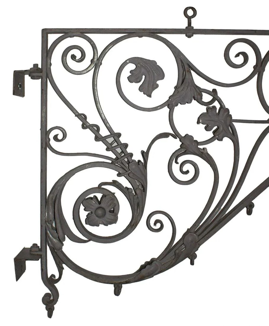 19th Century Wrought Iron Sign Bracket - 3