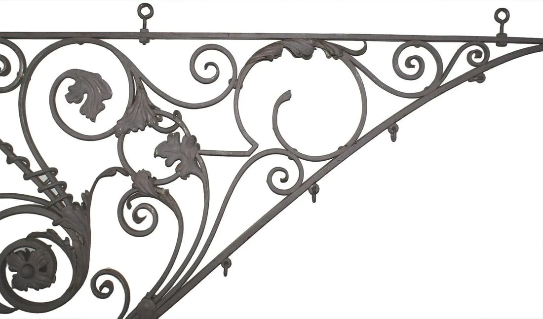 19th Century Wrought Iron Sign Bracket - 4