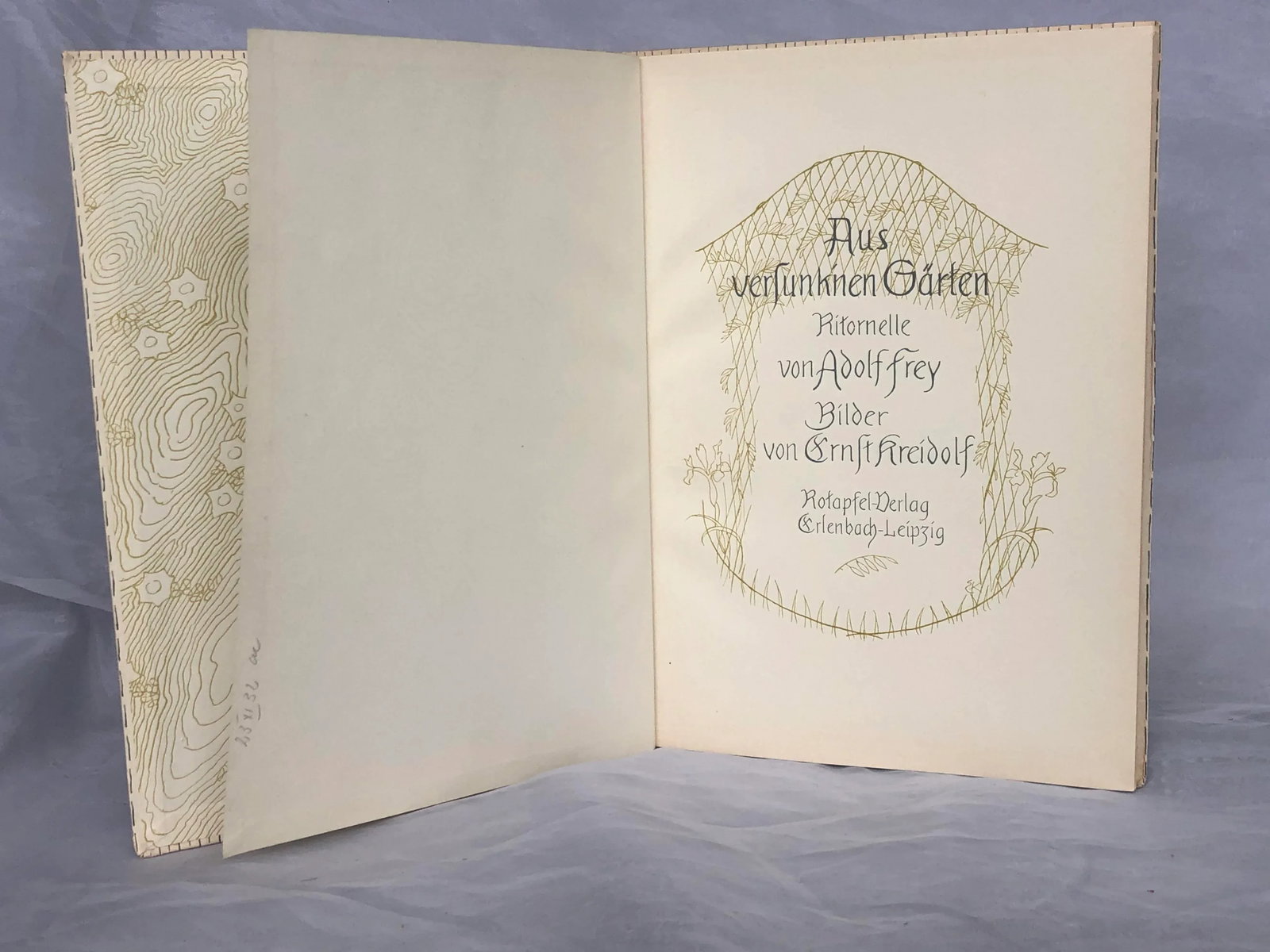 Vintage Children's Book With Flower Fairy Art - 2
