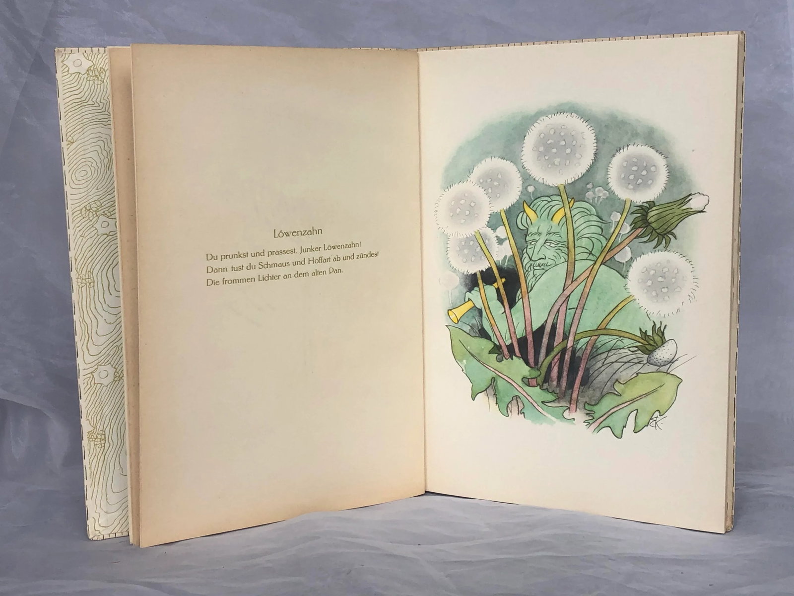 Vintage Children's Book With Flower Fairy Art - 6