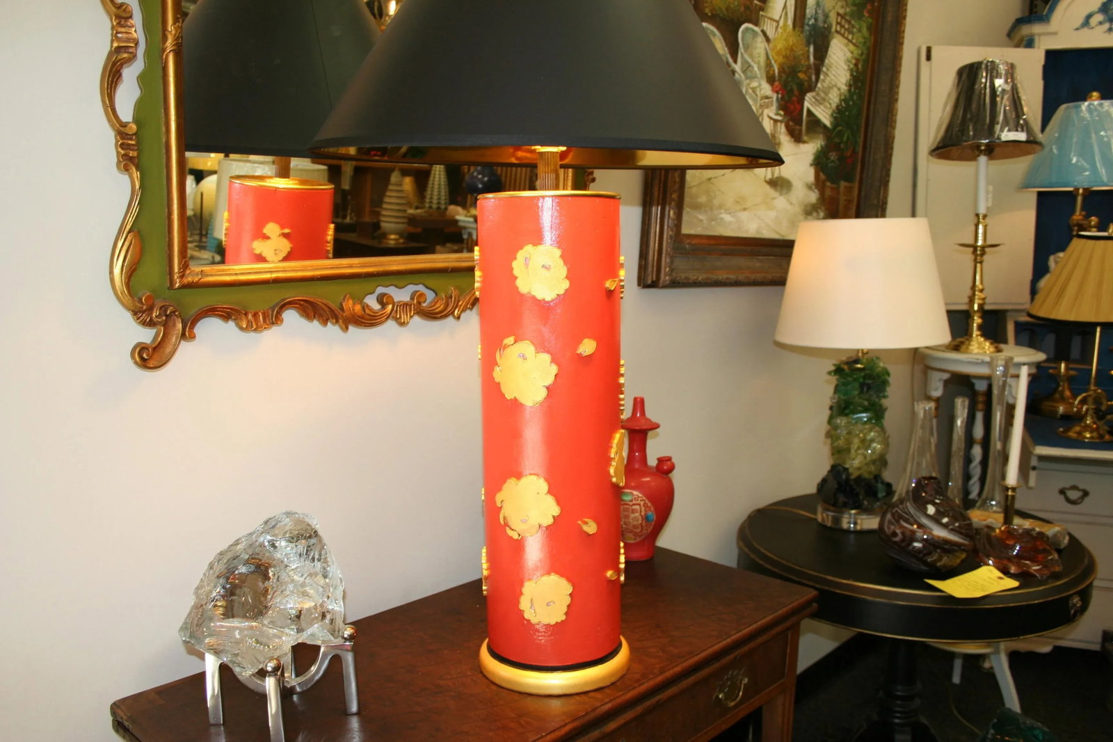 Bold Vintage Wallpaper-Roller Task & Table Lamp - 7