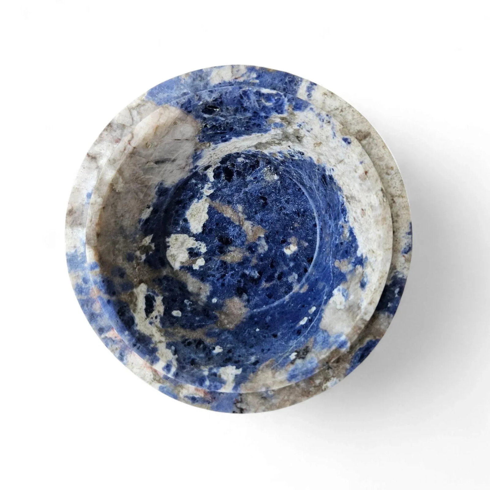 Extremely Rare Early 20th Century Hand-Carved Lapis Lazuli Chinese Dragon Censer - 10