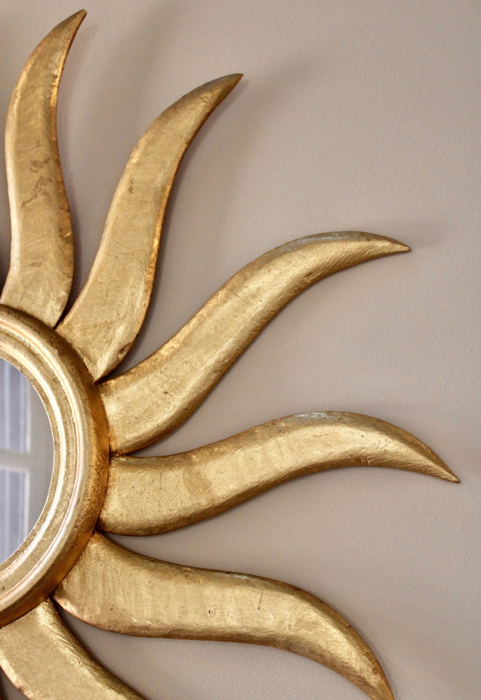 Extra Large Early 20th Century French Sunburst Mirror - 10