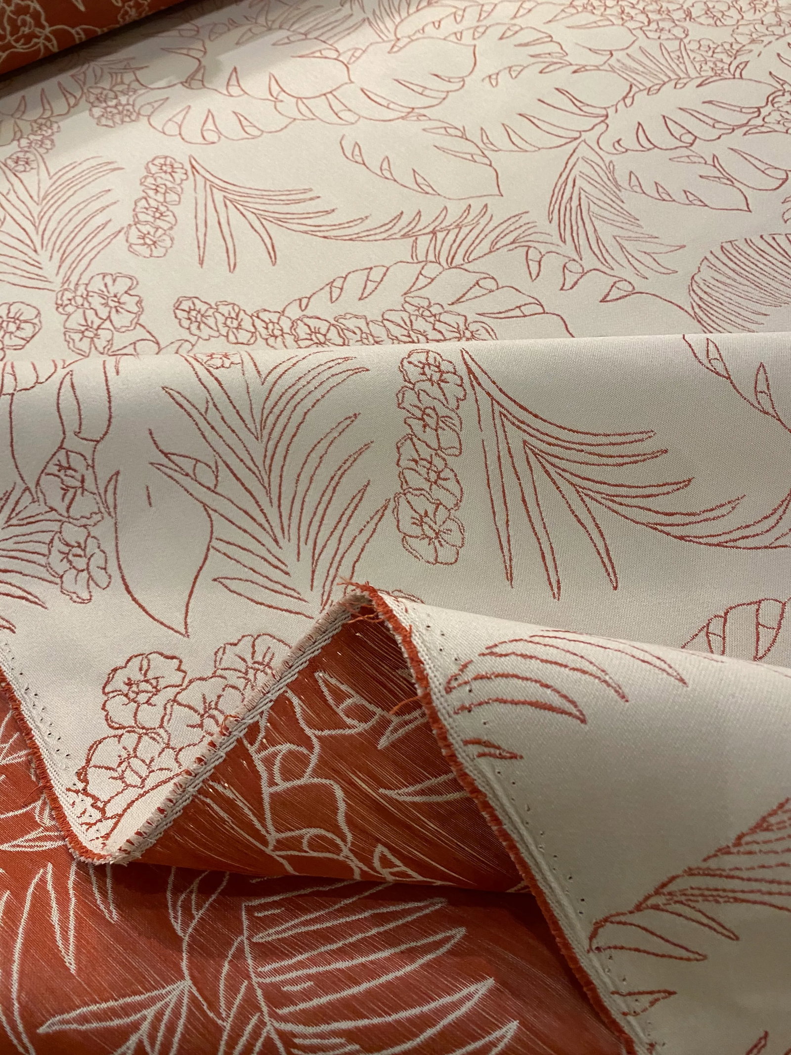 Brunschwig & Fils "Captiva" Indoor / Outdoor Tropical Woven Fabric - 11 Yards - 5