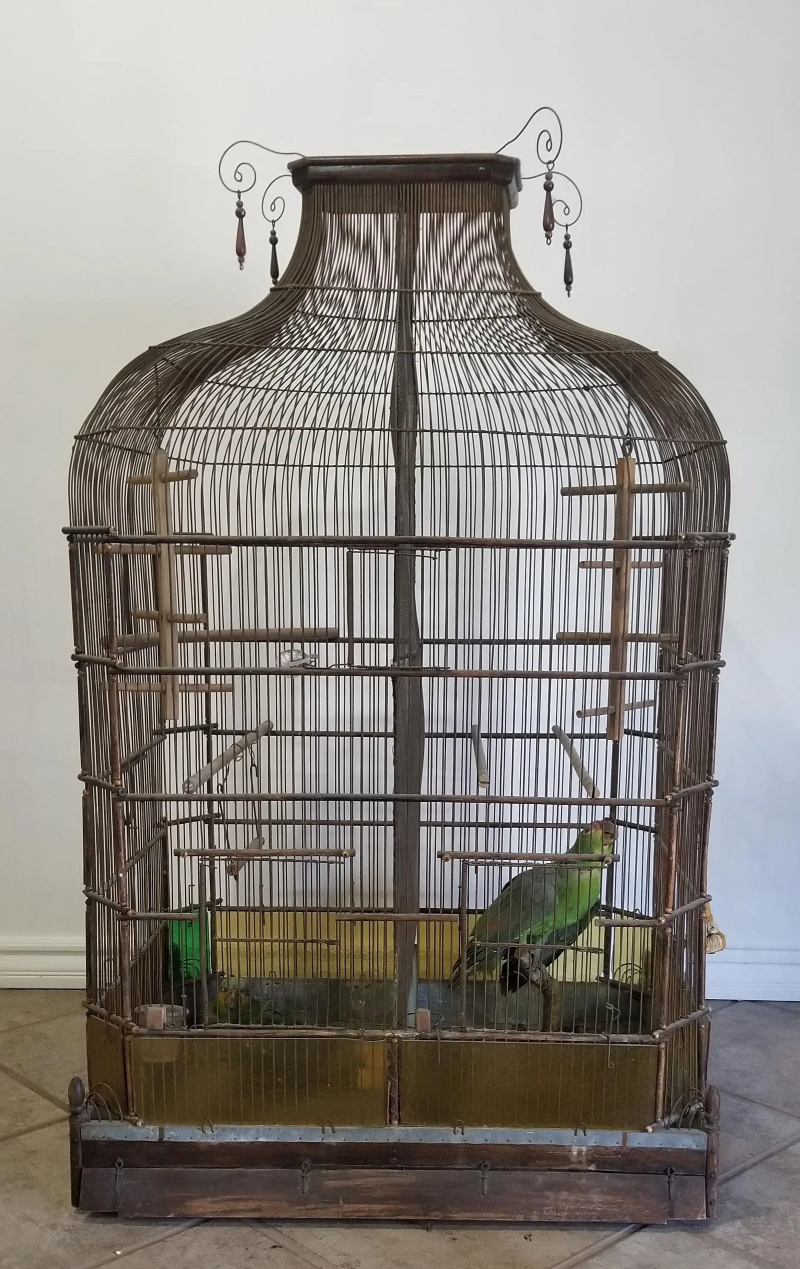 Antique English Victorian Birdcage - 2