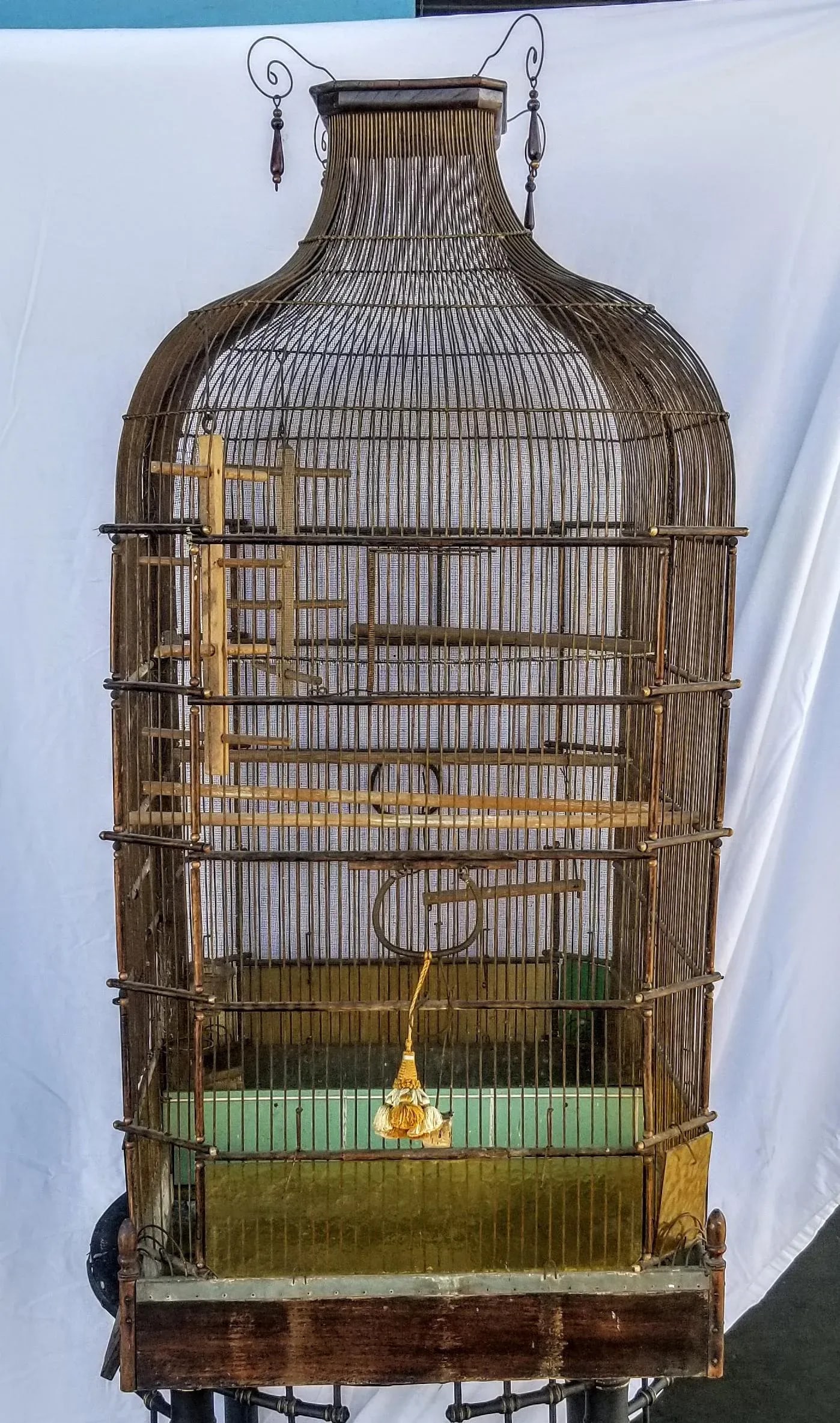 Antique English Victorian Birdcage - 3