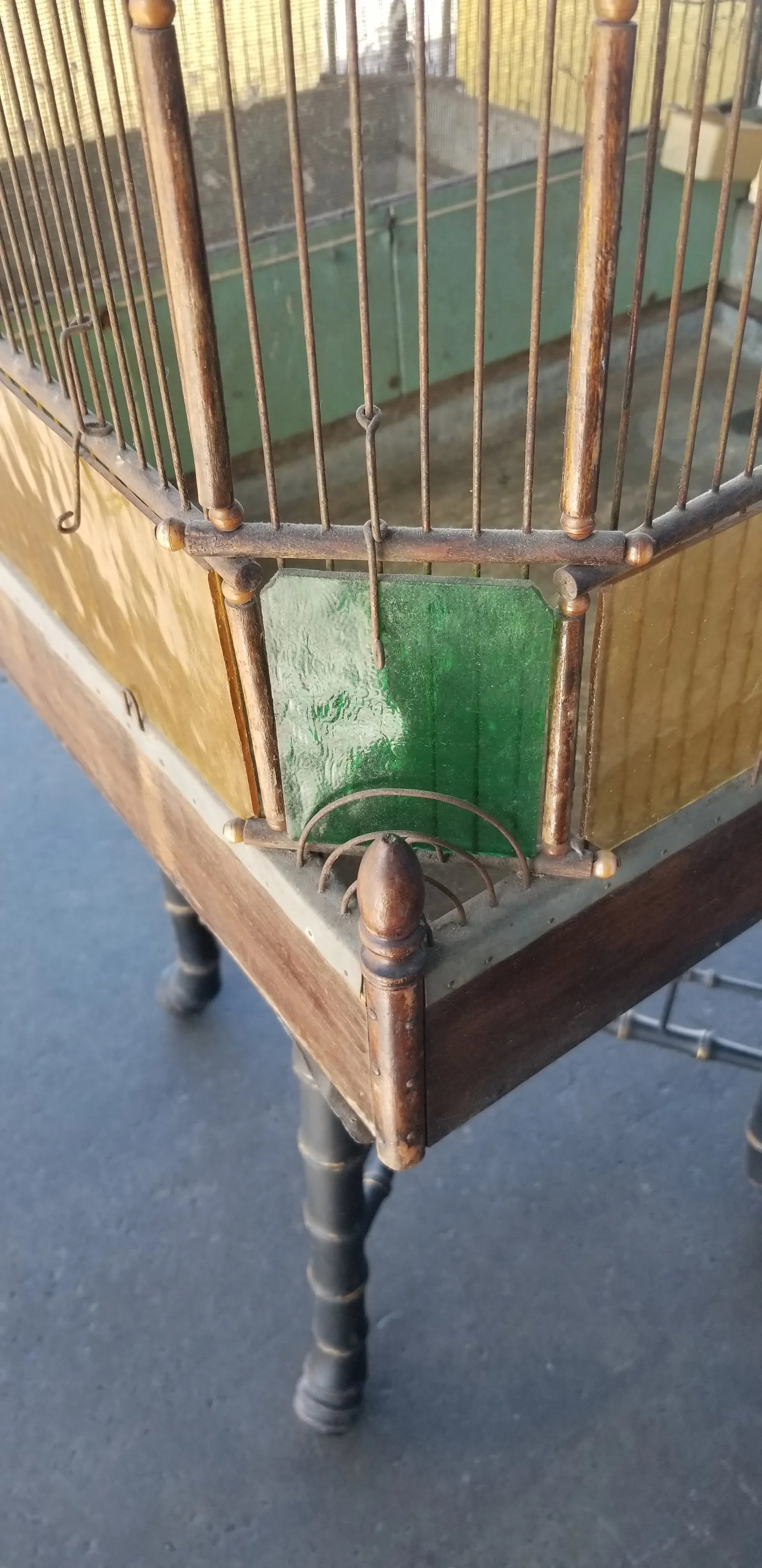 Antique English Victorian Birdcage - 6