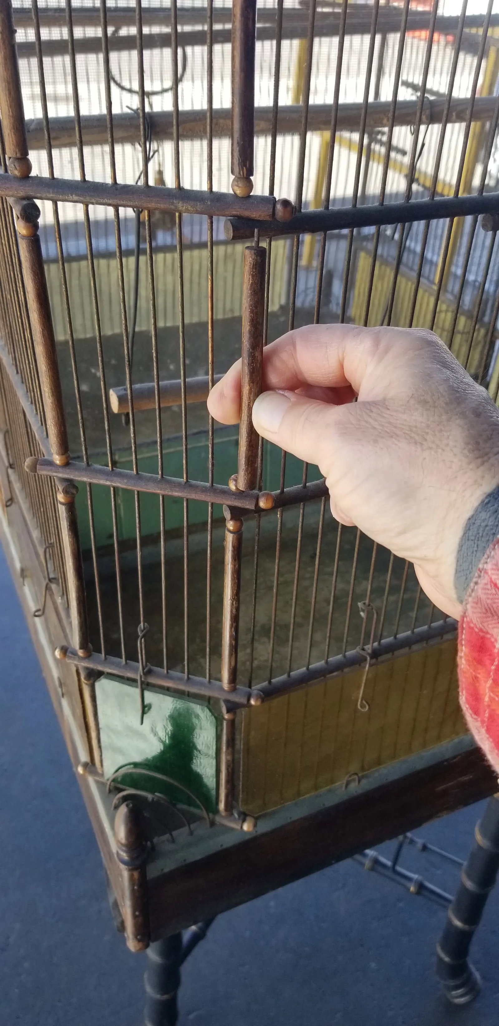 Antique English Victorian Birdcage - 7
