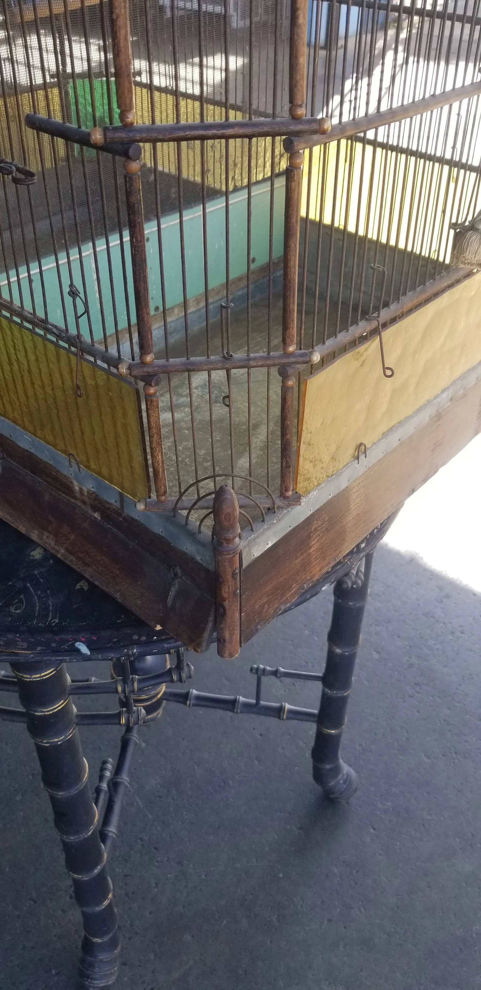 Antique English Victorian Birdcage - 9