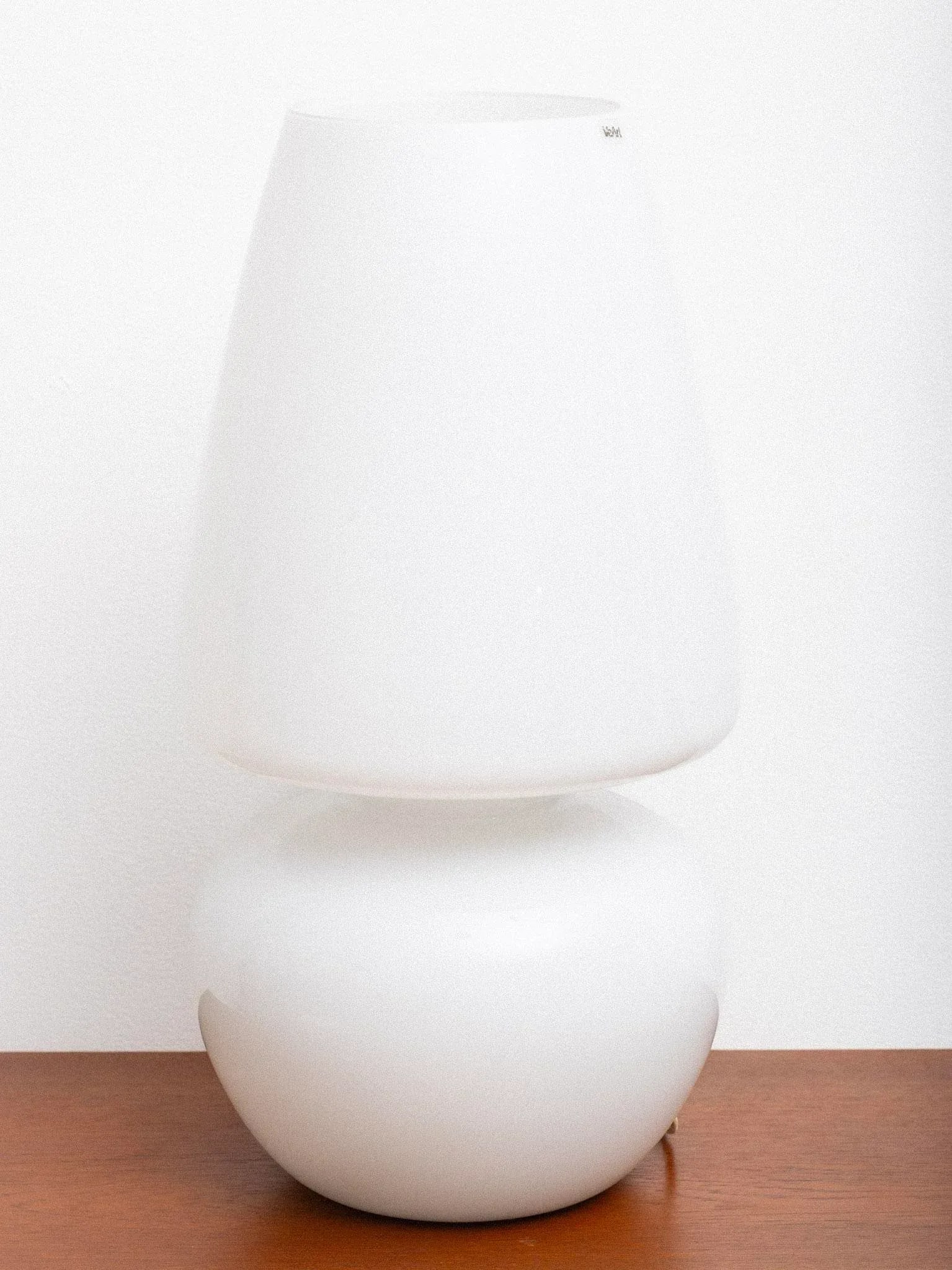 Large Italian Glass Table Lamp by VeArt - 2